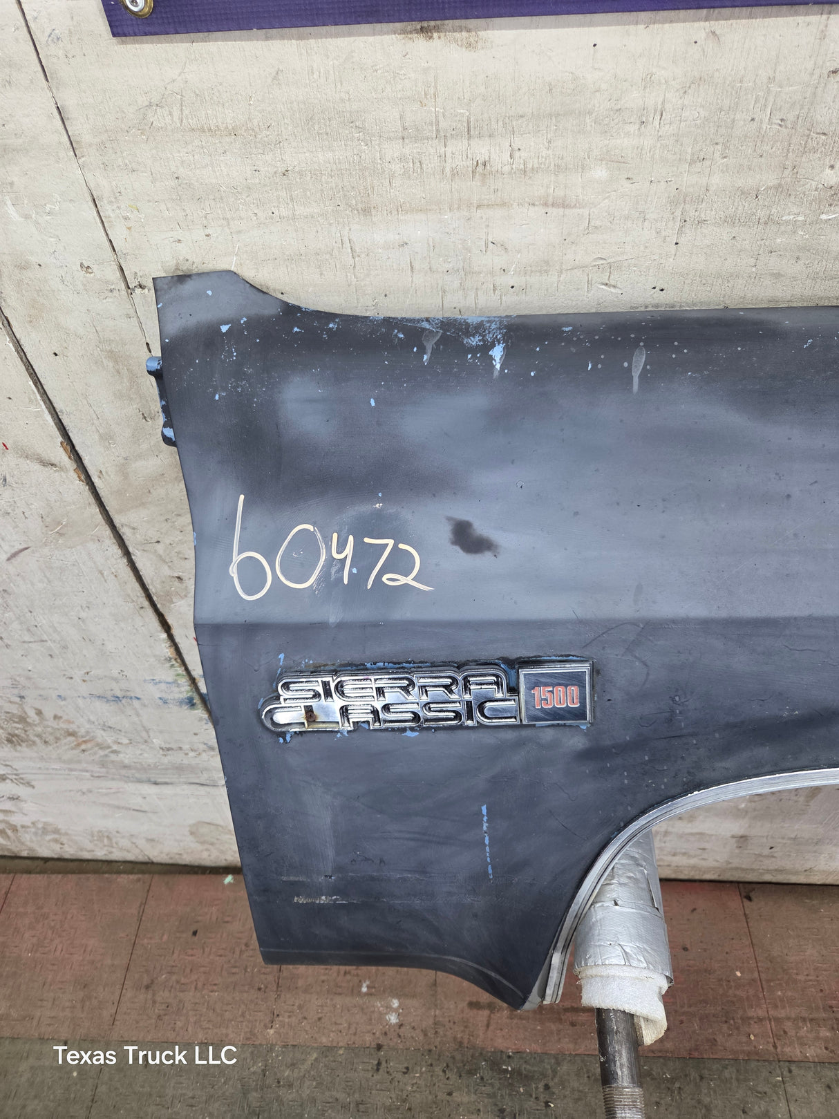 1981-1991 Chevrolet Silverado / GMC Sierra Square body Passenger Side Fender C10 C20 C30 Suburban K5 K10 K20 Blazer