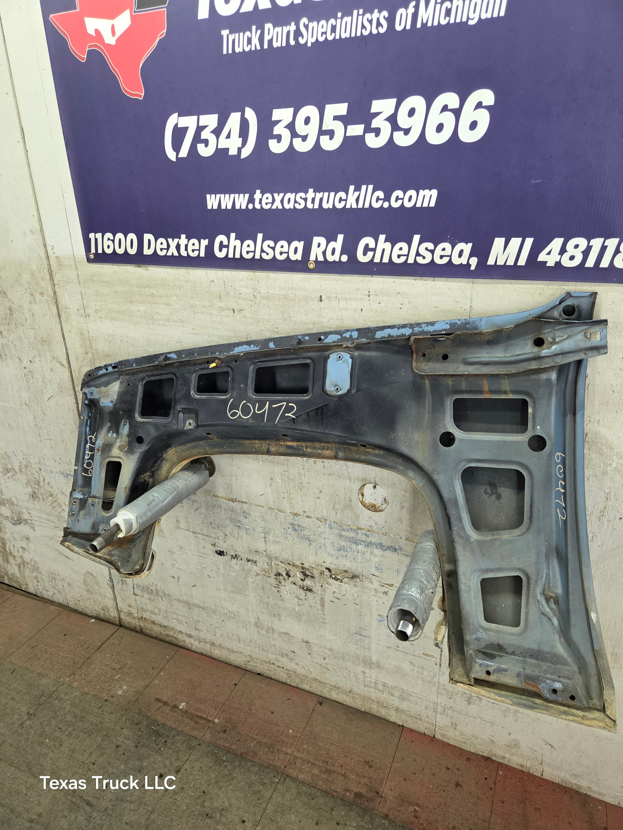 1981-1991 Chevrolet Silverado / GMC Sierra Square body Passenger Side Fender C10 C20 C30 Suburban K5 K10 K20 Blazer