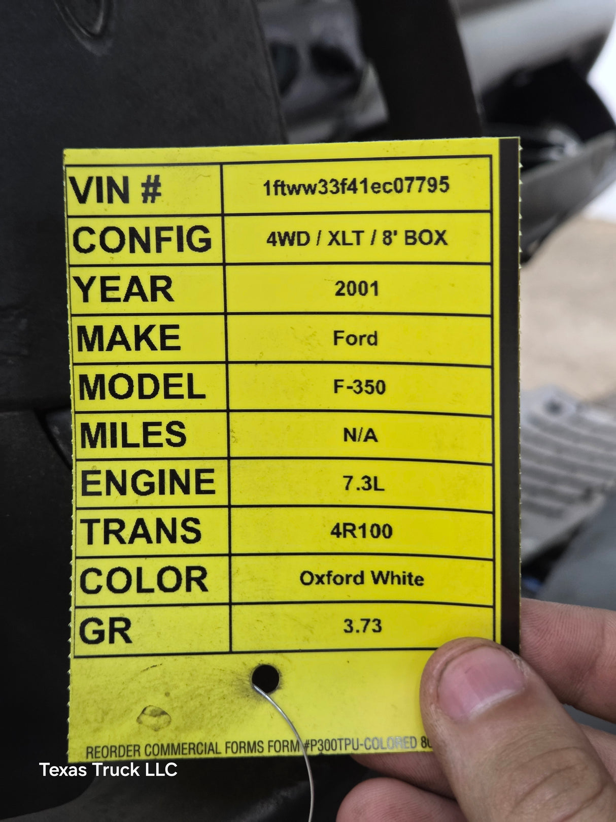 1999-2007 Ford Super Duty F250 F350 F450 F550 XLT 4 Door Crew Cab