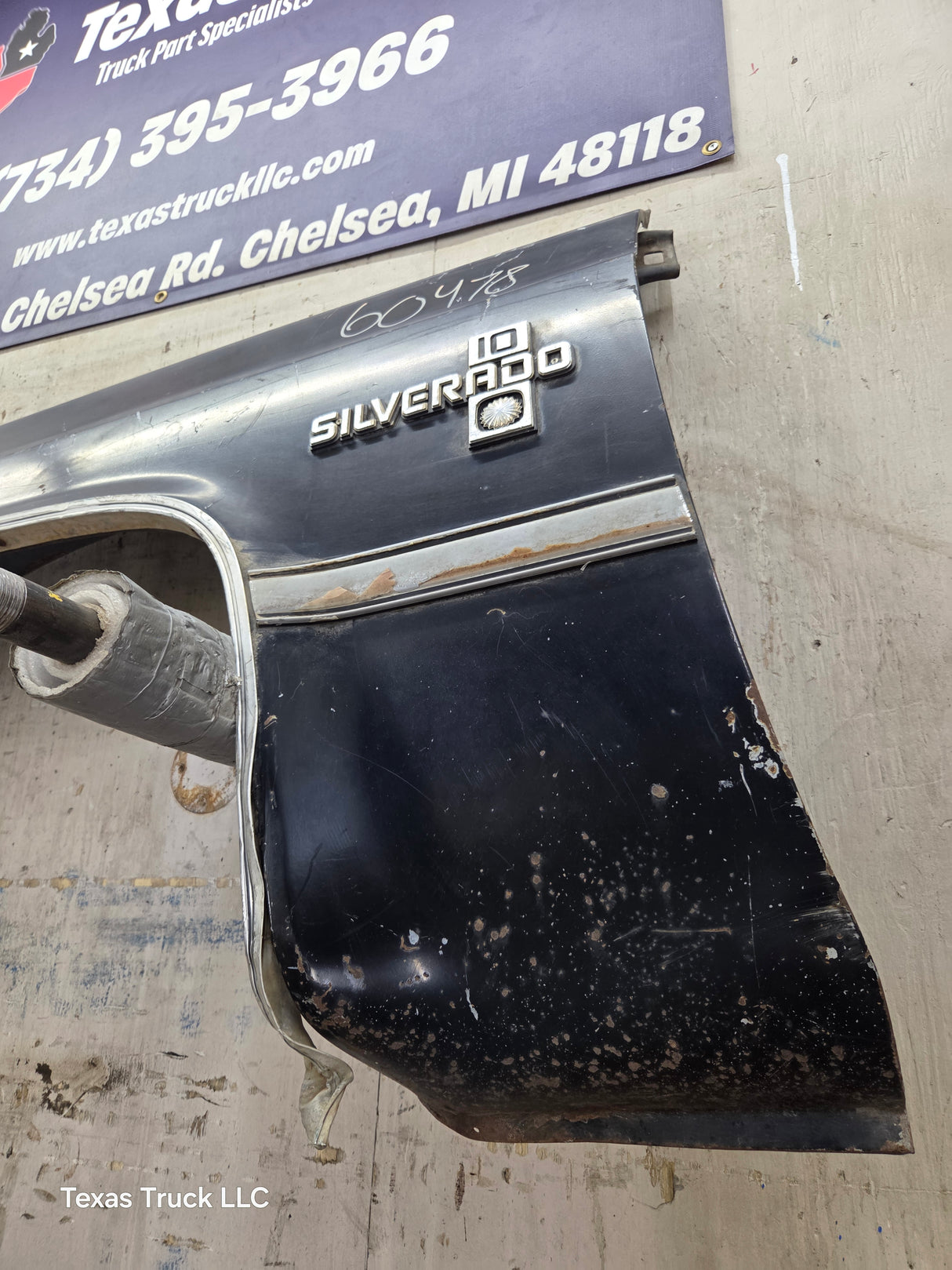 1981-1991 Chevrolet Silverado / GMC Sierra Square Body LH Drivers Side Front Fender