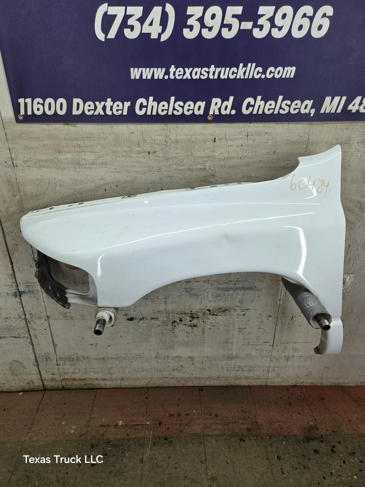 2003-2005 Dodge Ram 3rd Gen 1500 2500 3500 LH Driver Side Fender - Bright White