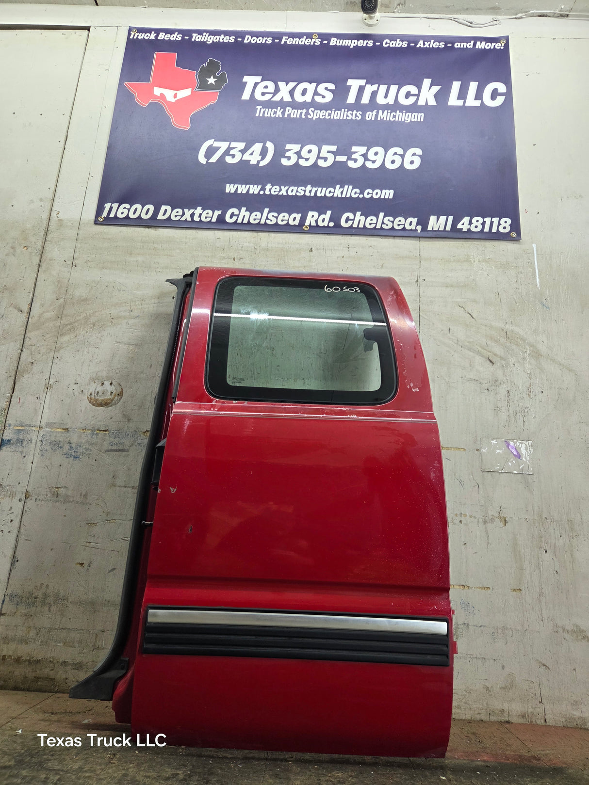 1999-2006 Chevrolet Silverado / GMC Sierra 1500 2500 3500 HD Rear Driver side Extended Cab Rear Door