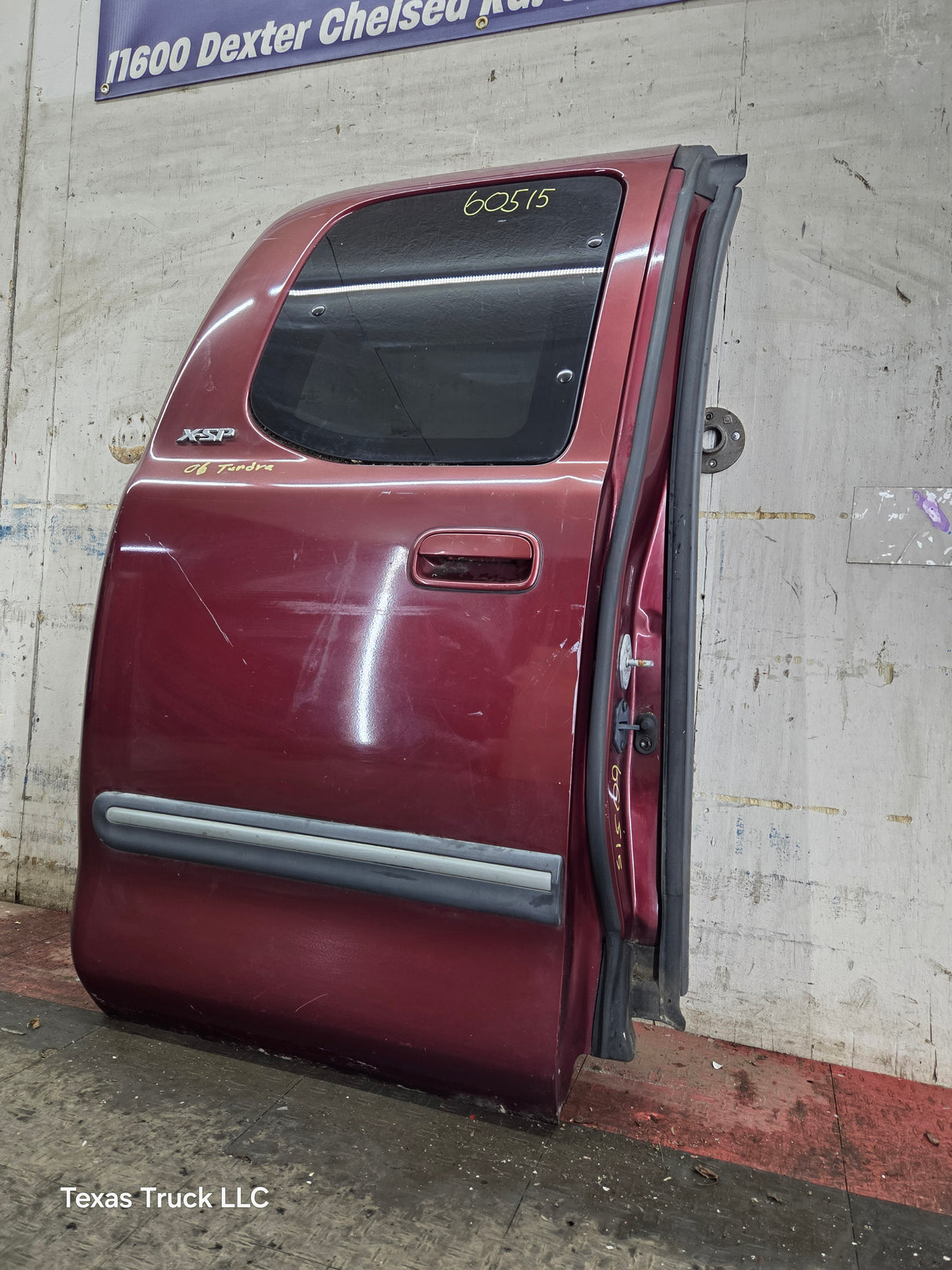 2000-2006 Toyota Tundra Extended Cab Passenger Side Rear Door Rear RH