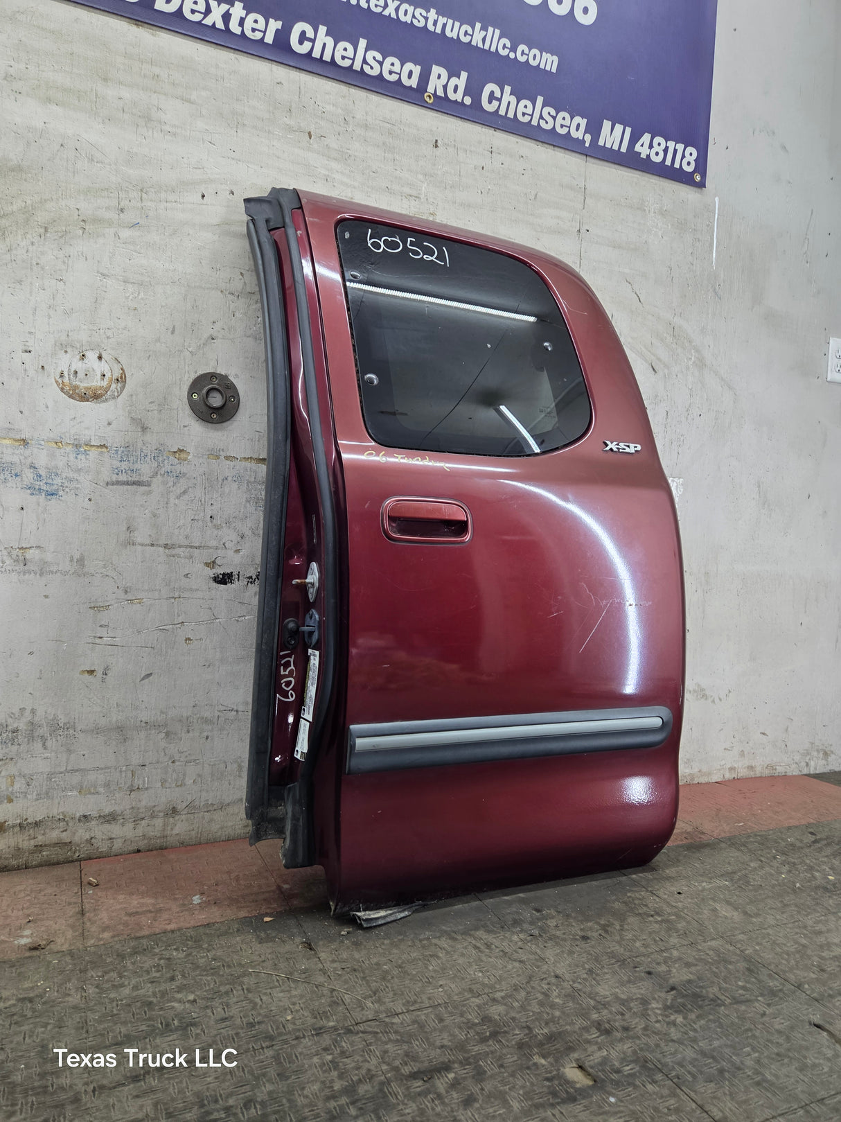 2000-2006 Toyota Tundra Extended Cab Driver Side Rear Door Rear LH