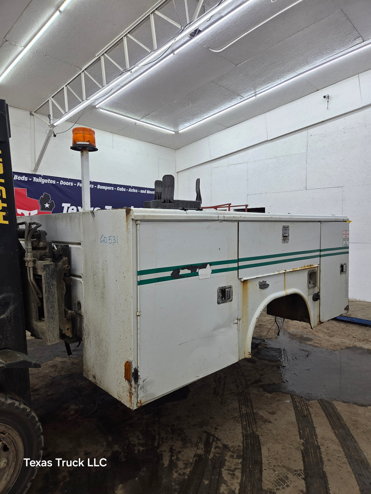 9' Steel Utility Bed For Dually Truck Service Body Universal