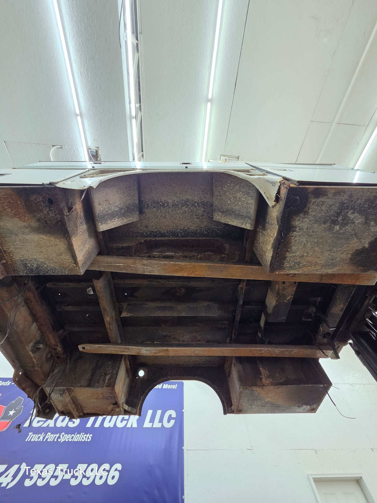 9' Steel Utility Bed For Dually Truck Service Body Universal