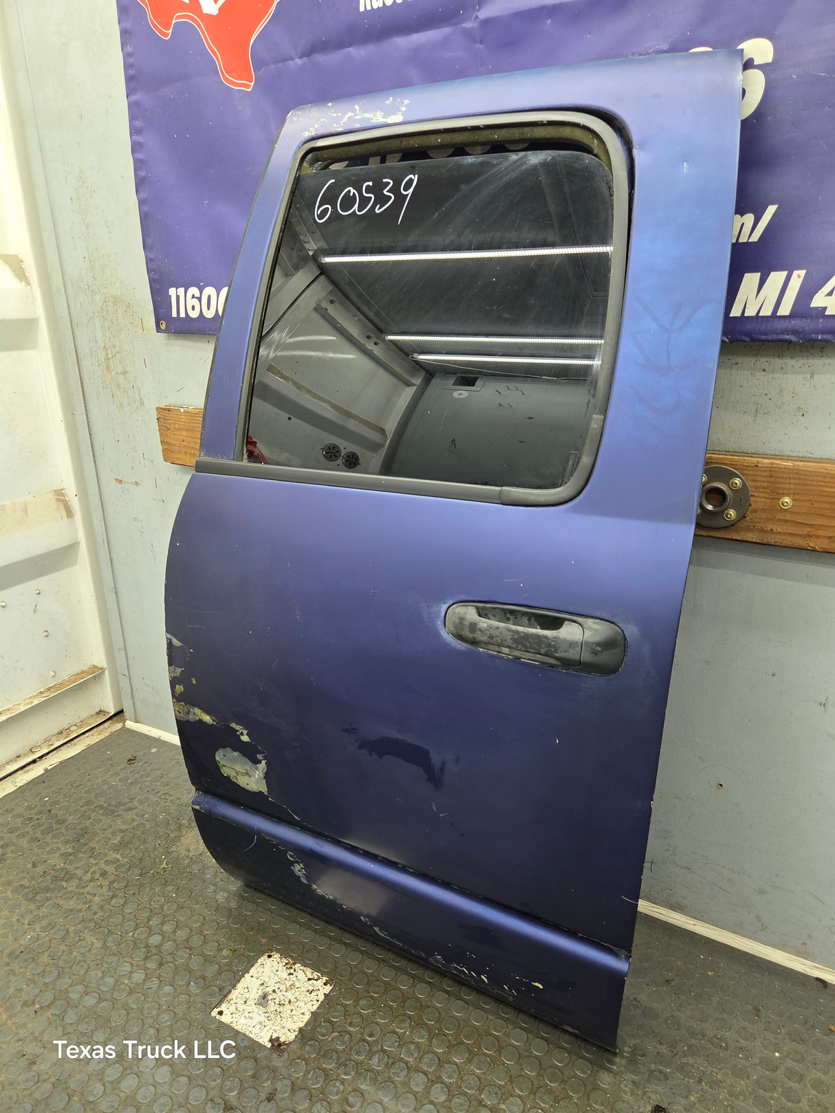 2003-2008 Dodge Ram 3rd Gen Driver Rear Quad Cab Door 1500 2500 3500 4500 5500