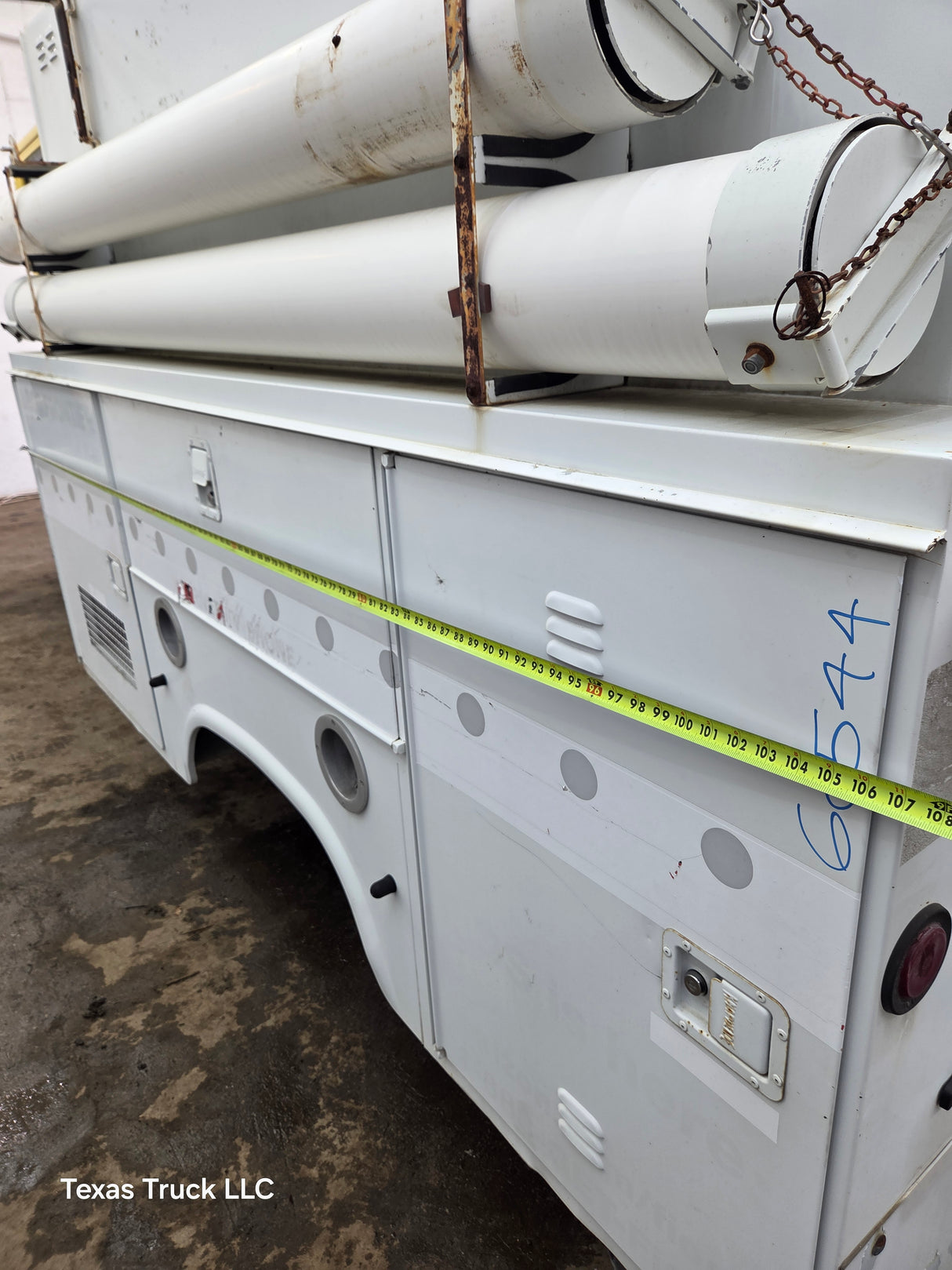 9' Steel High Rise Utility Dually Service Body Utility Bed Universal