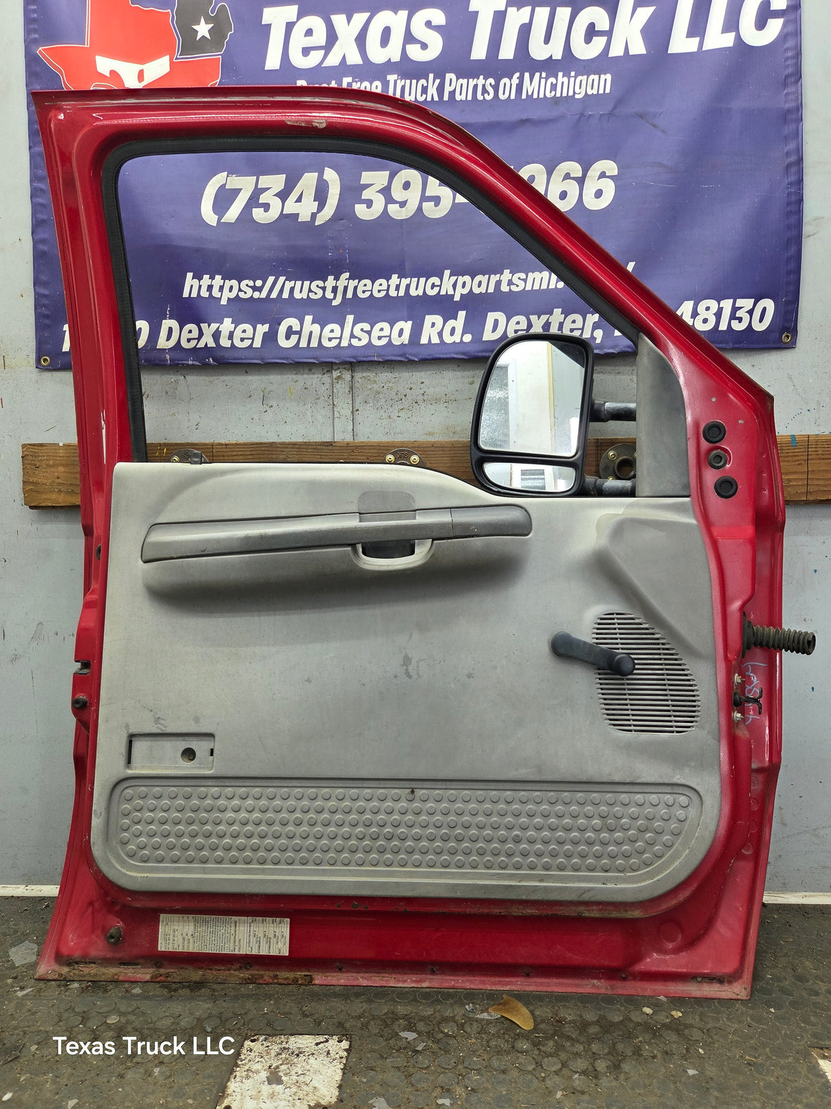 1999-2011 Ford Super Duty LH Driver Side Front Door F250 F350 F450 F550