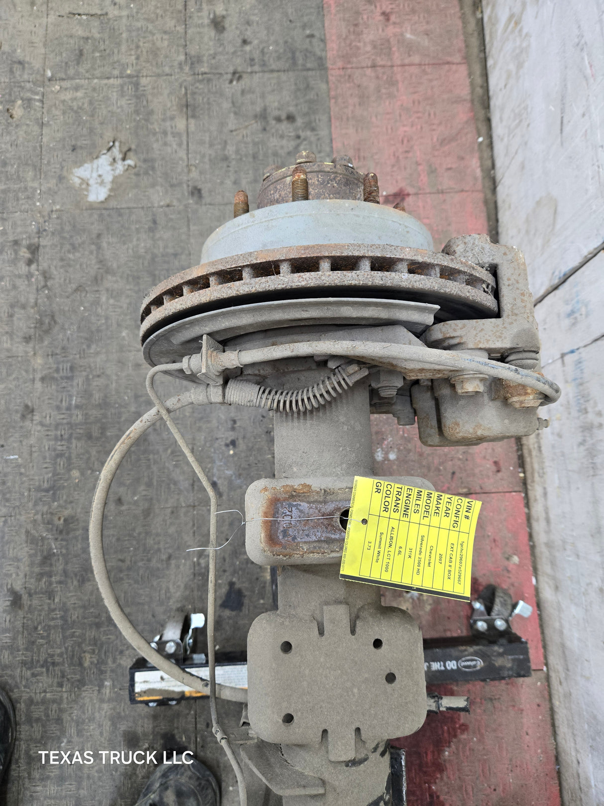 2001-2007 Chevrolet Silverado / GMC Sierra 2500 3500 HD Rear Axle 3.73 11.5" 311k miles