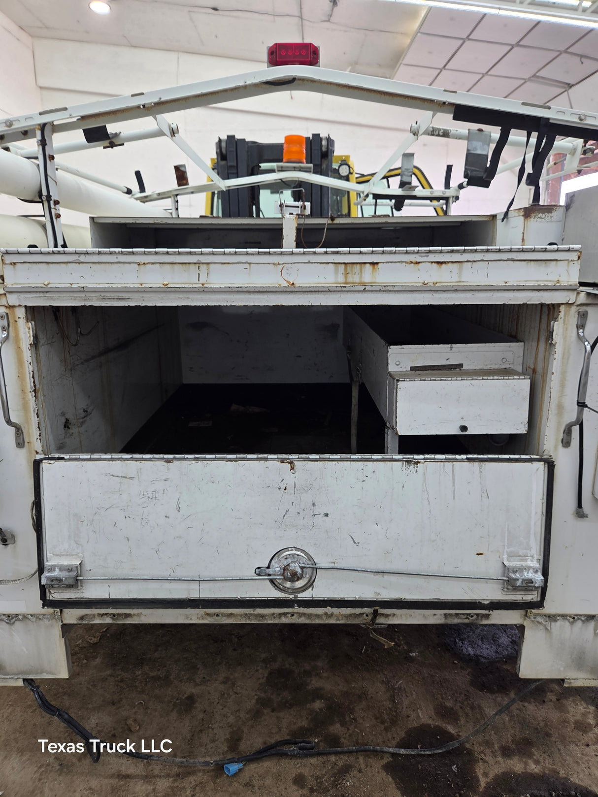 8' Steel Utility Service Body Truck Single Rear Wheel Utility Bed Universal