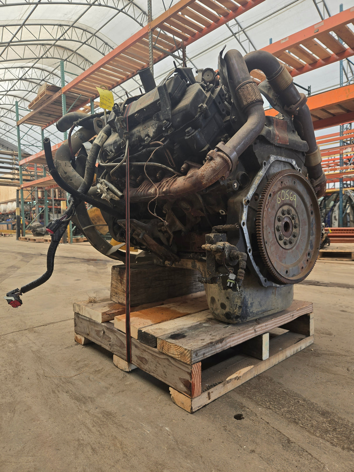 2005-2007 Ford 6.0L Power Stroke Diesel Core Engine Assembly