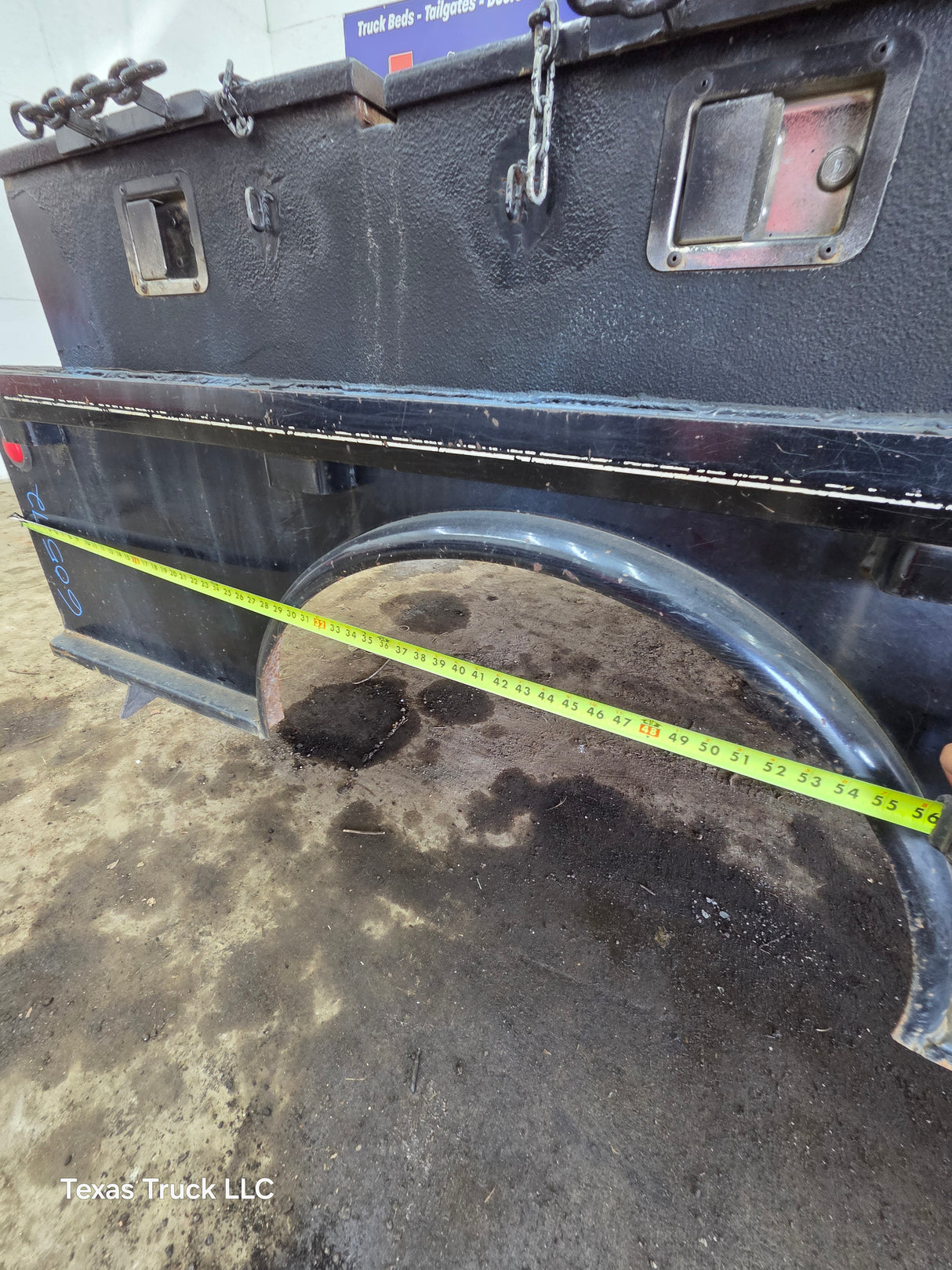 8.5' Steel Pickup Truck Dual Rear Wheel Utility Flatbed Universal
