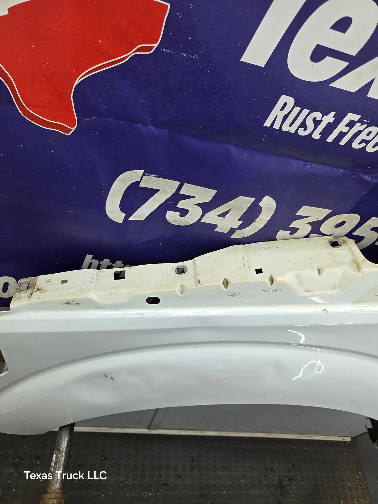 2011-2016 Ford Super Duty F250 F350 LH Driver Side Front Fender