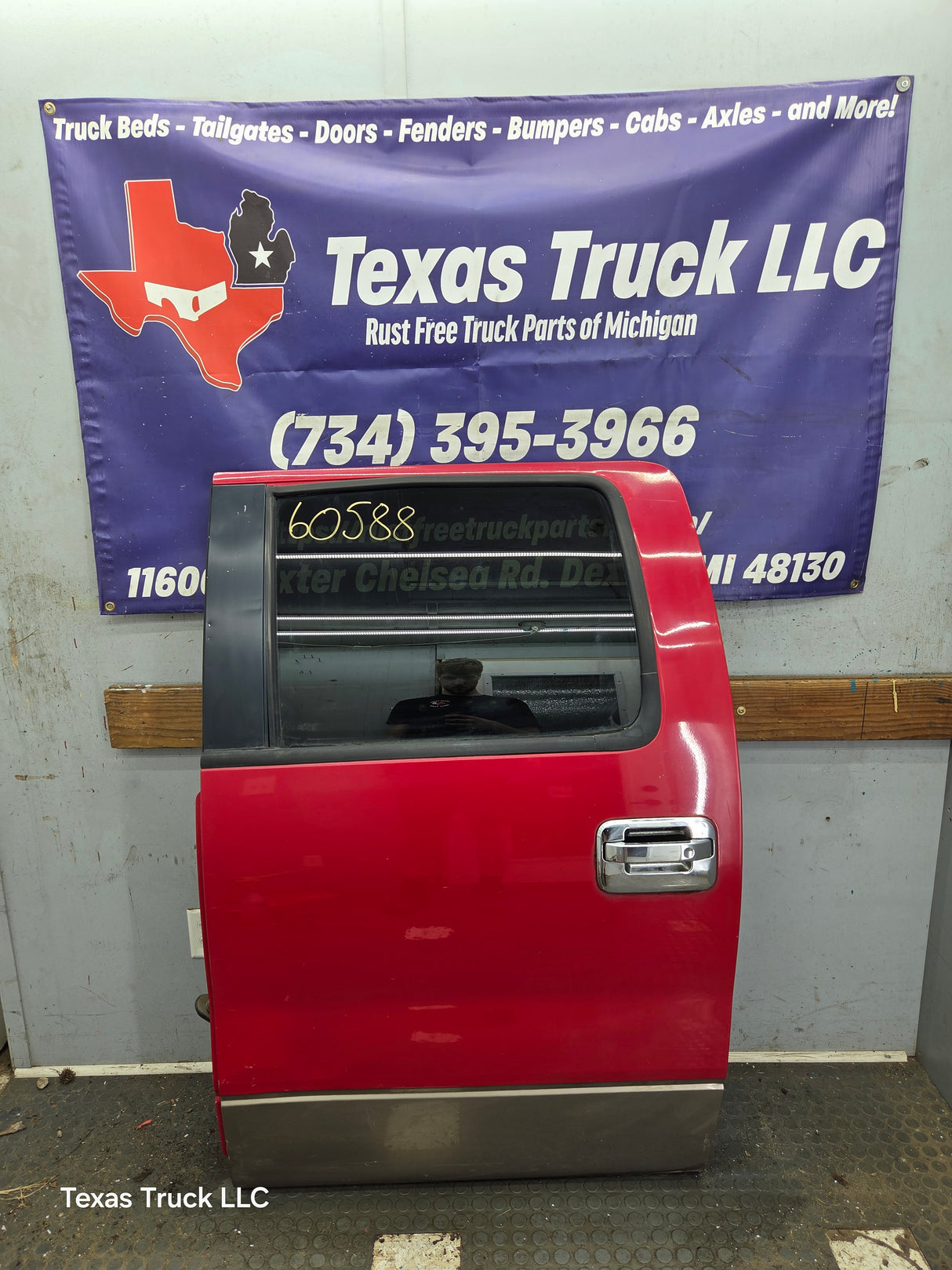2004-2008 Ford F150 Rear LH Driver Side Crew Cab Door