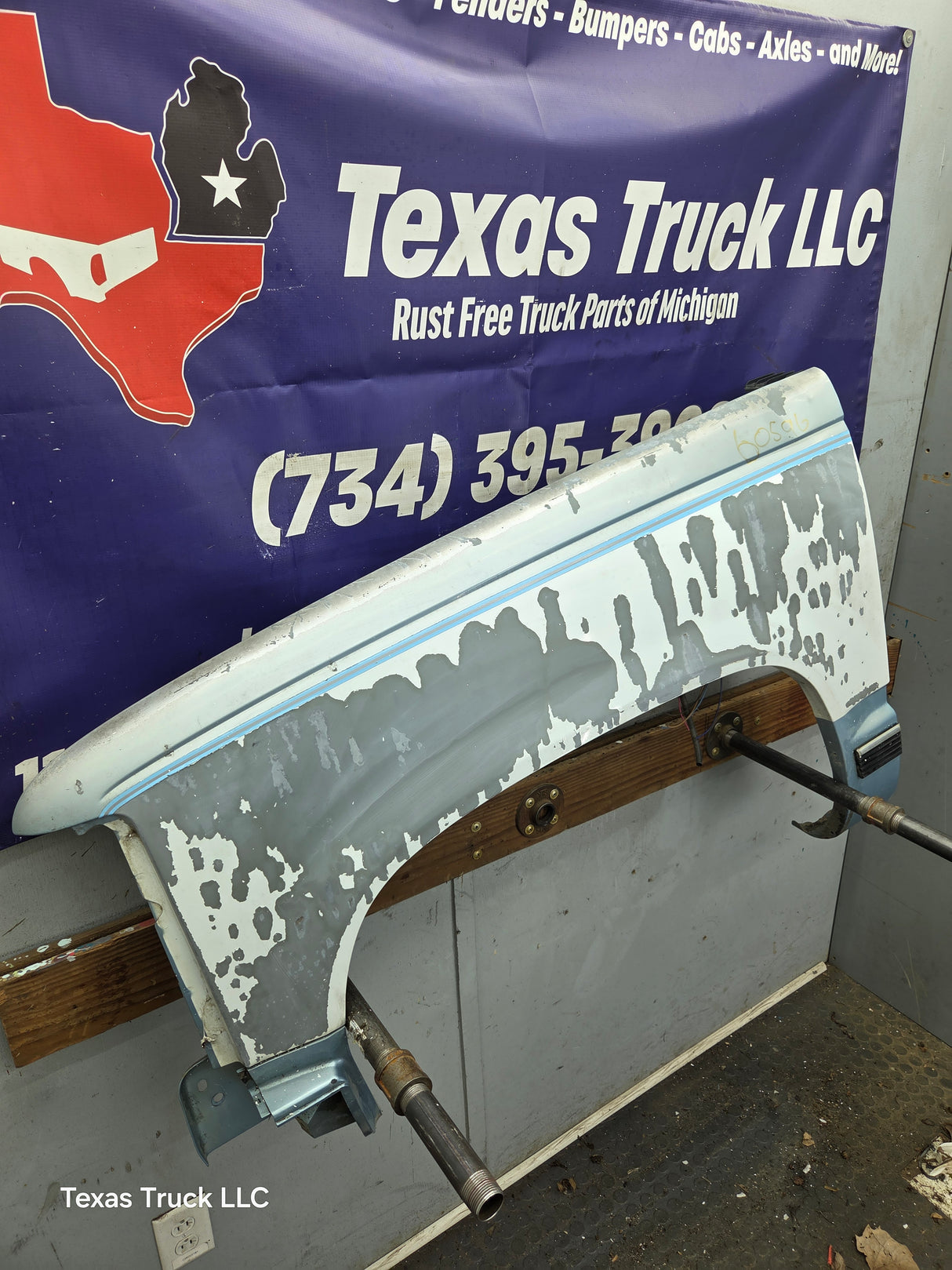1988-1998 Chevrolet / GMC 1500 2500 3500 Left Hand Driver Side Front Fender