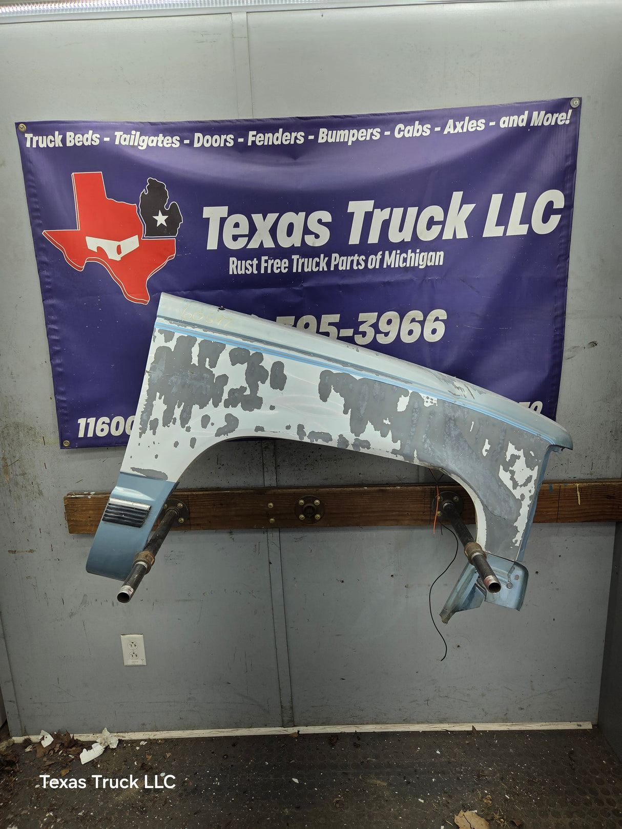 1988-1998 Chevrolet / GMC 1500 2500 3500 Right Hand Passenger Side Front Fender
