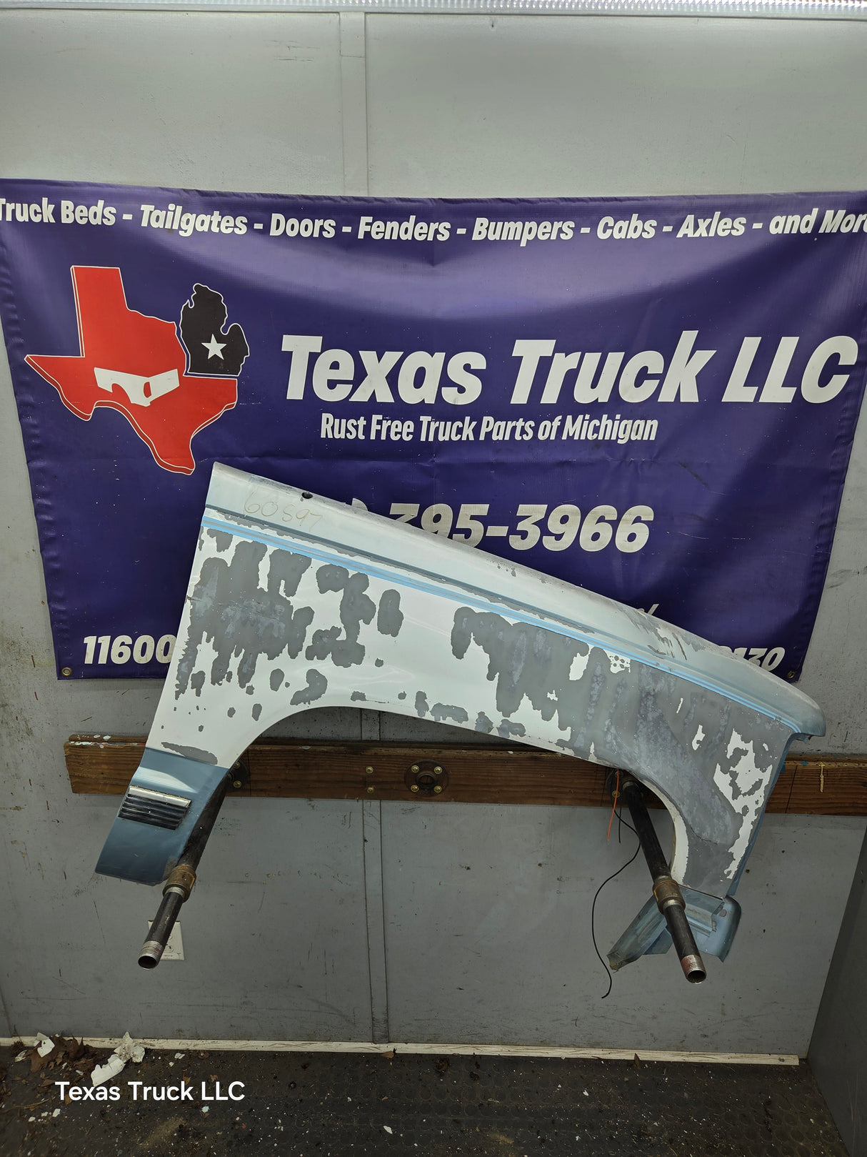 1988-1998 Chevrolet / GMC 1500 2500 3500 Right Hand Passenger Side Front Fender