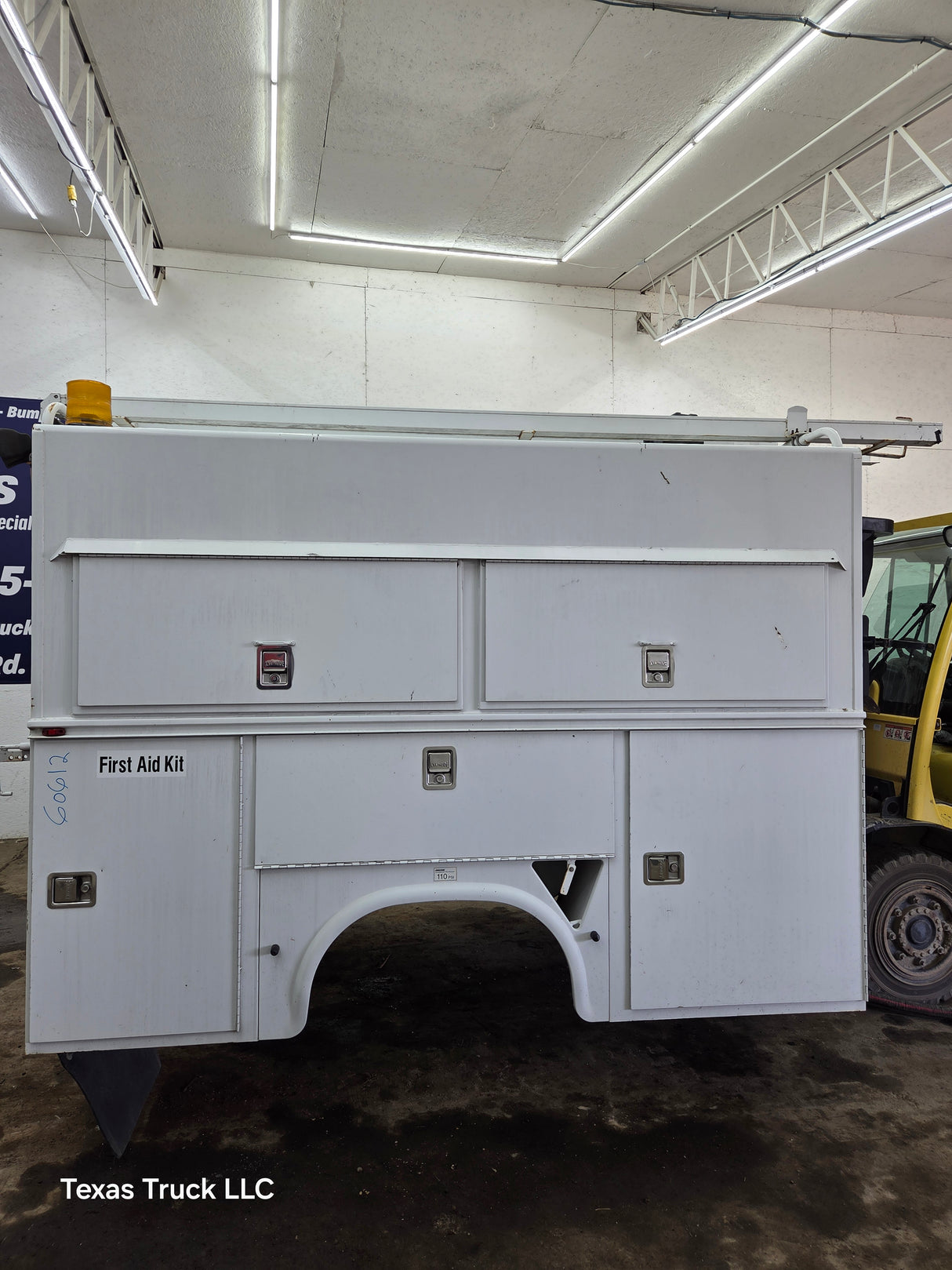 9' Steel High Rise Utility Dually Service Body Utility Bed Universal