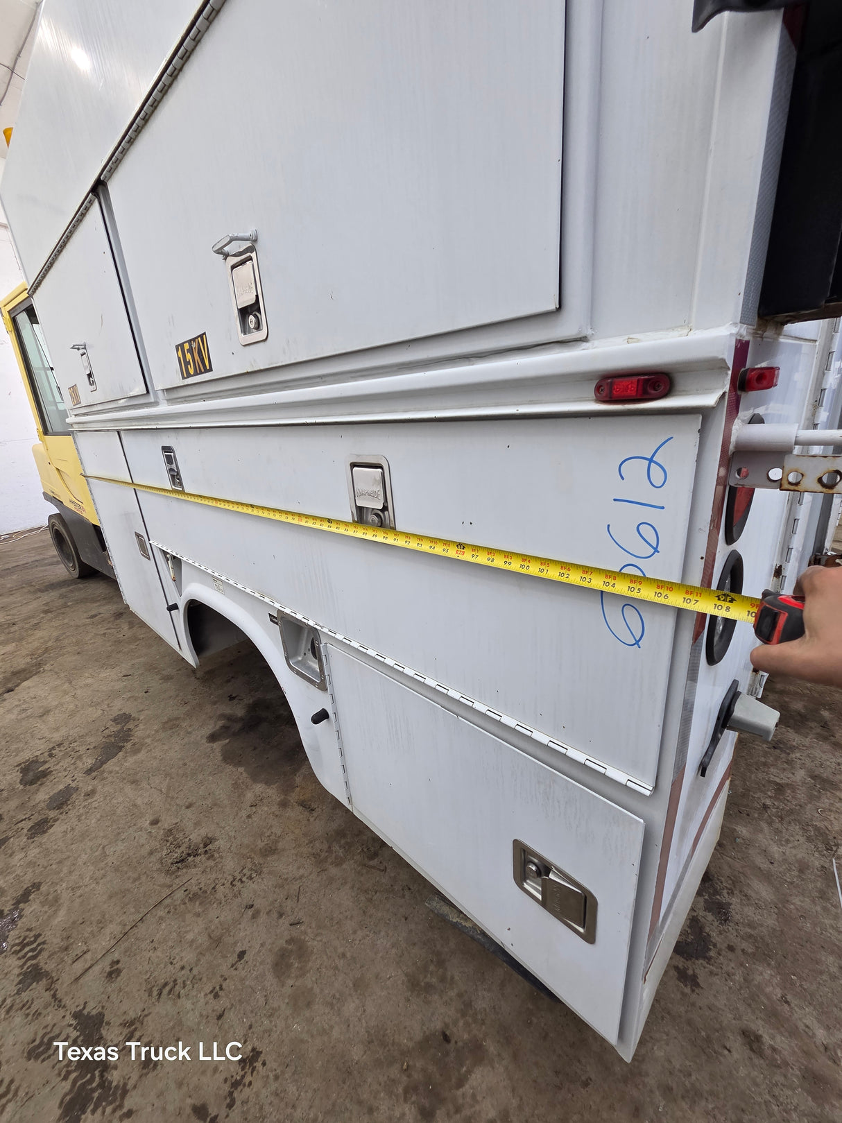 9' Steel High Rise Utility Dually Service Body Utility Bed Universal