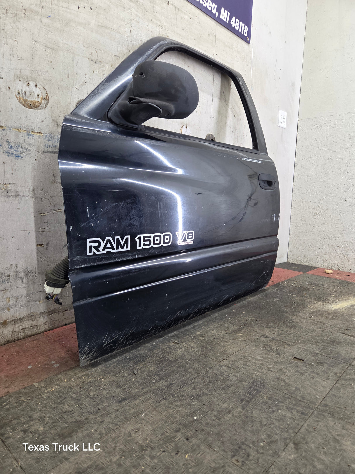 1994-2002 Dodge Ram 2nd Gen Quad Cab 4 Door Square Corner LH Driver Side Door