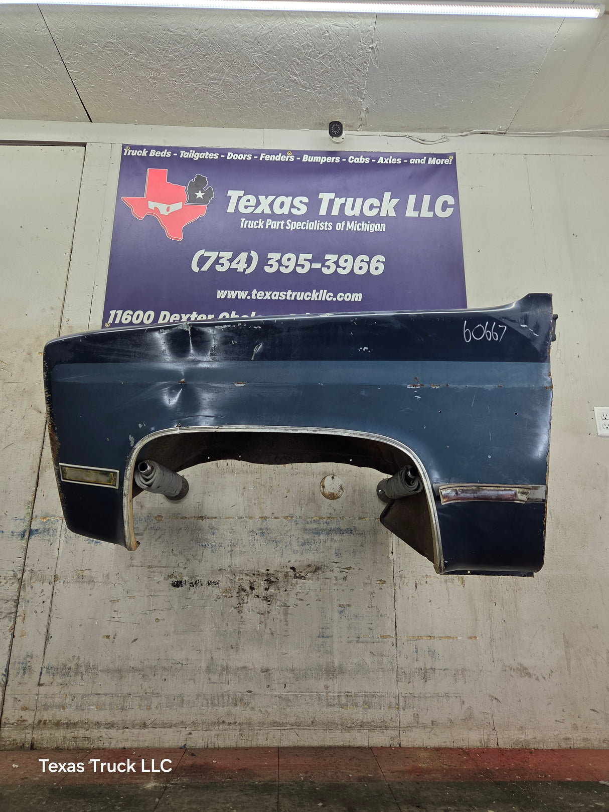 1981-1991 Chevrolet Silverado / GMC Sierra Square Body LH Drivers Side Front Fender