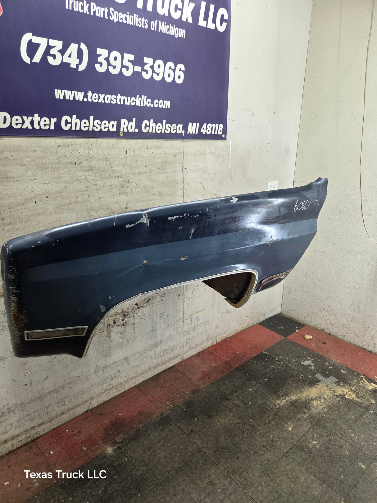 1981-1991 Chevrolet Silverado / GMC Sierra Square Body LH Drivers Side Front Fender