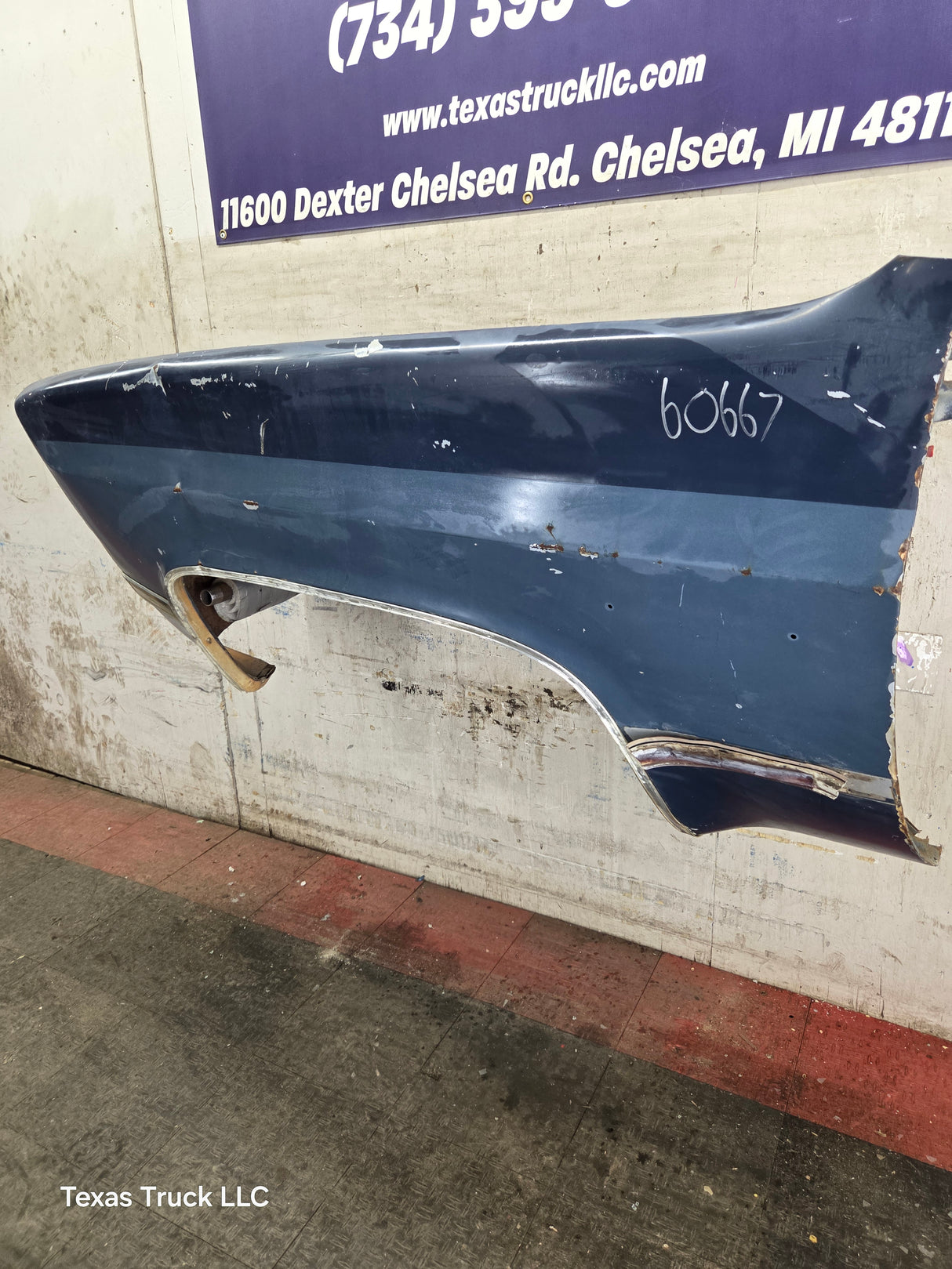1981-1991 Chevrolet Silverado / GMC Sierra Square Body LH Drivers Side Front Fender