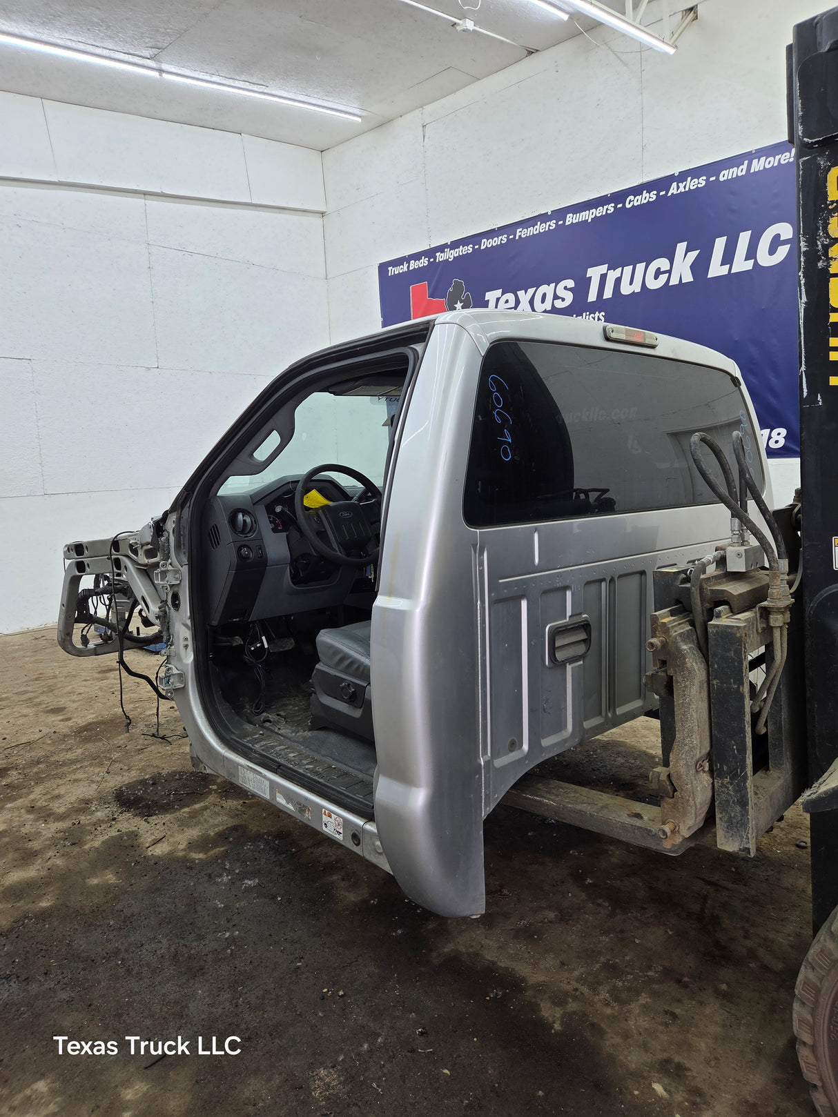 2011-2016 Ford F250 F350 F450 F550 Super Duty Regular Cab 6.7 Power Stroke - Silver