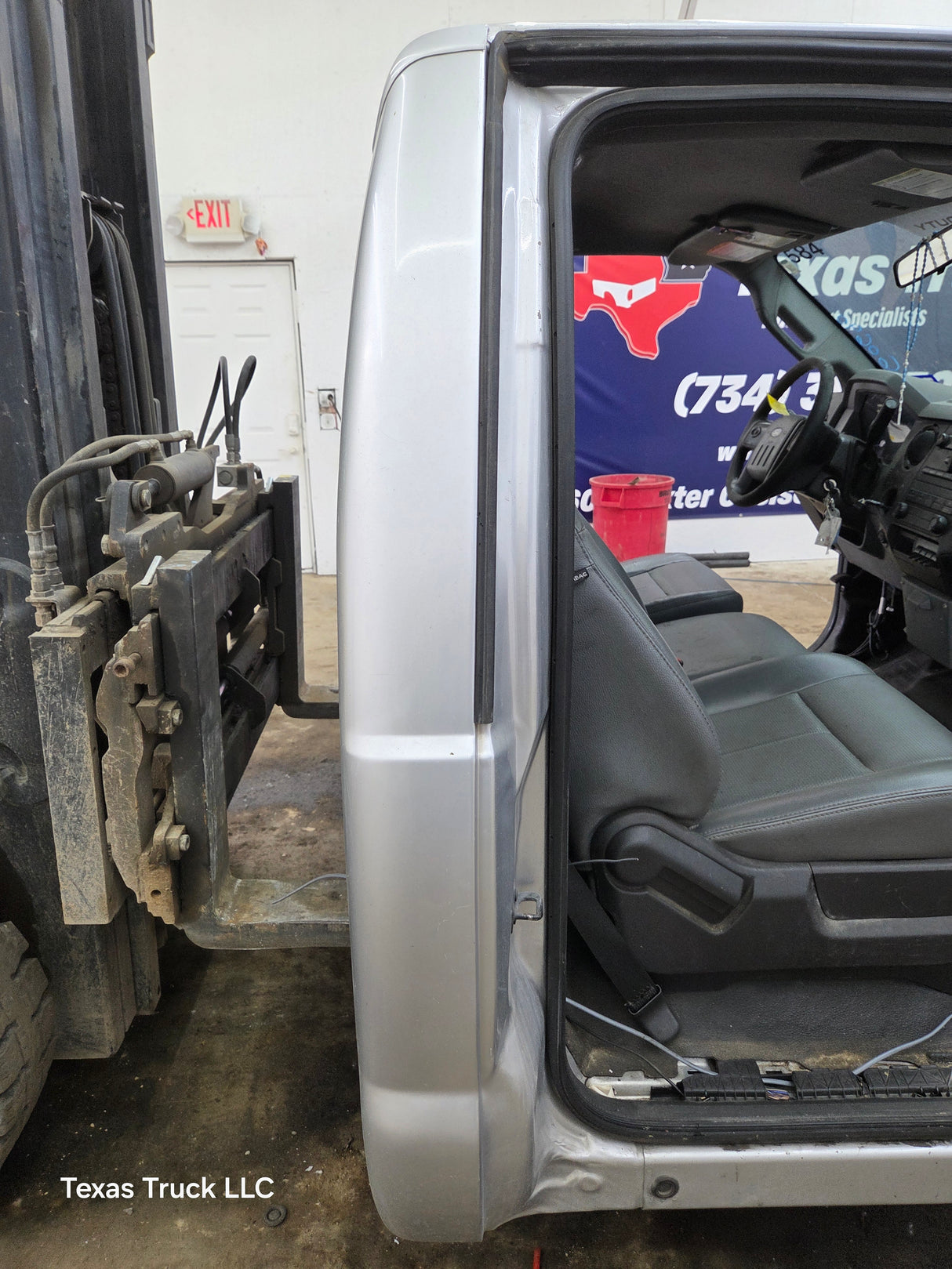 2011-2016 Ford F250 F350 F450 F550 Super Duty Regular Cab 6.7 Power Stroke - Silver
