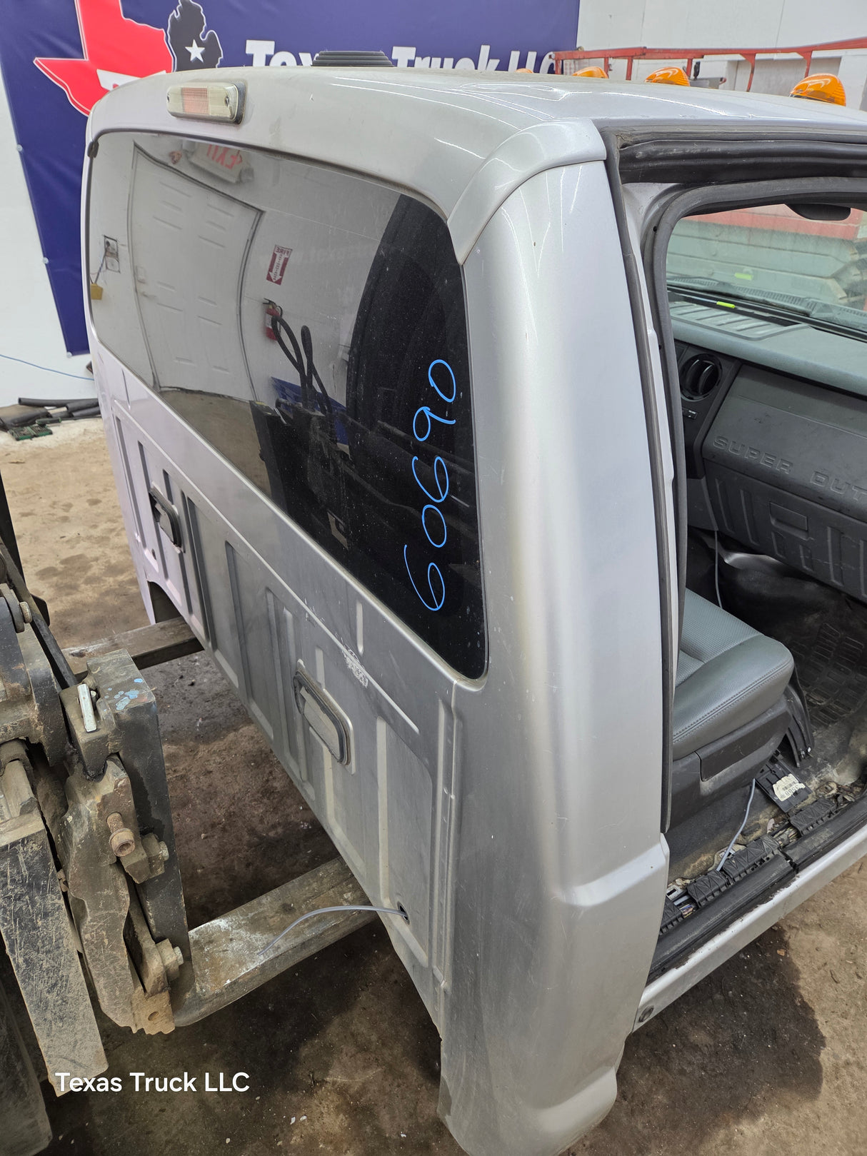 2011-2016 Ford F250 F350 F450 F550 Super Duty Regular Cab 6.7 Power Stroke - Silver