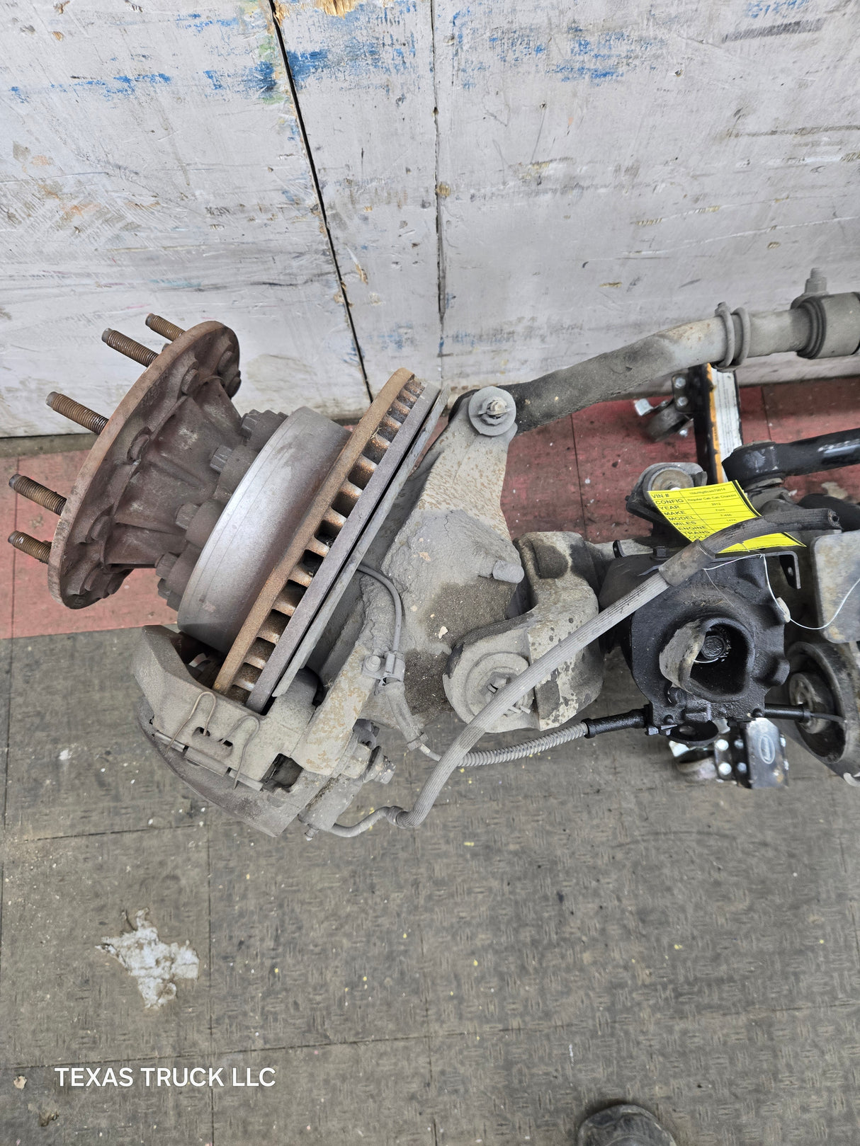 2005-2016 Ford Super Duty F450 F550 FRONT Axle 2wd