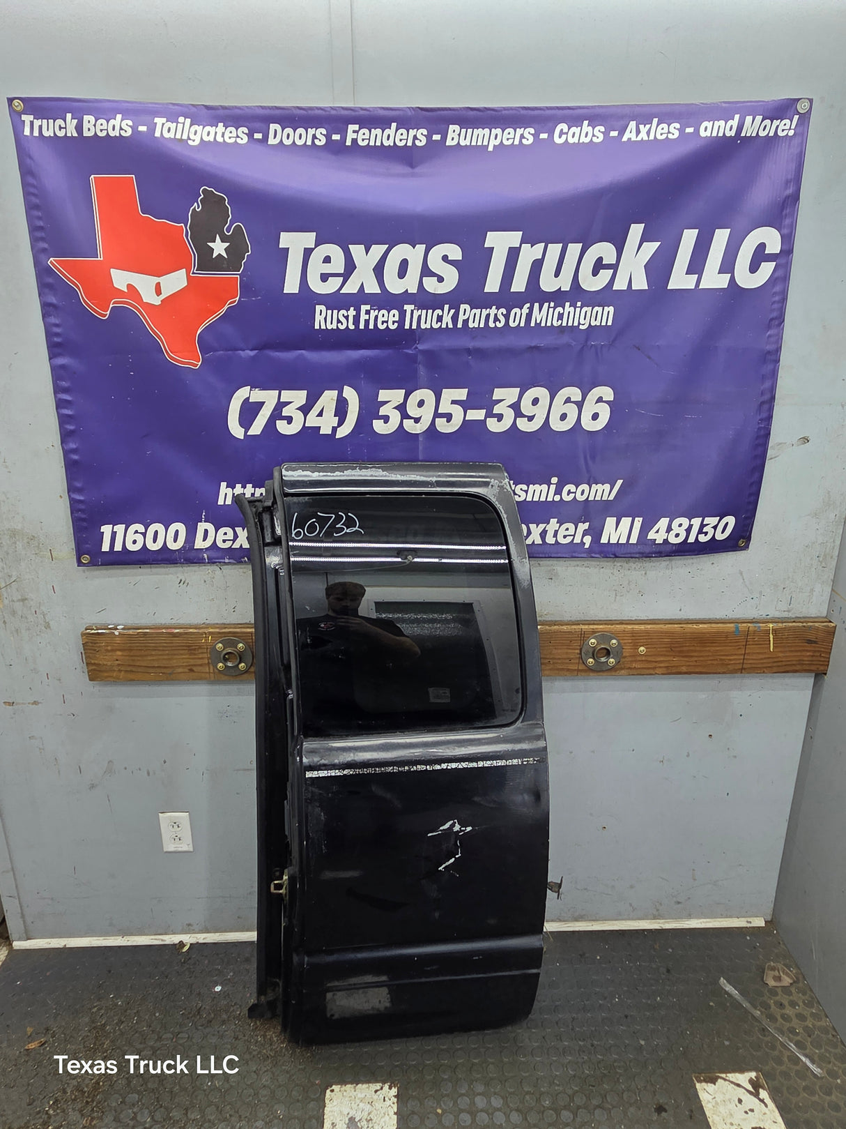 1994-2002 Dodge Ram 2nd Gen LH Driver Side Rear Extended Cab Door 1500 2500 3500