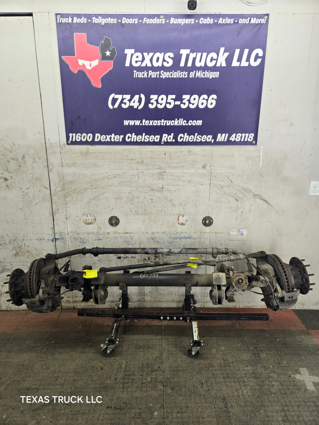 2005-2016 Ford Super Duty F450 F550 FRONT Axle 2wd