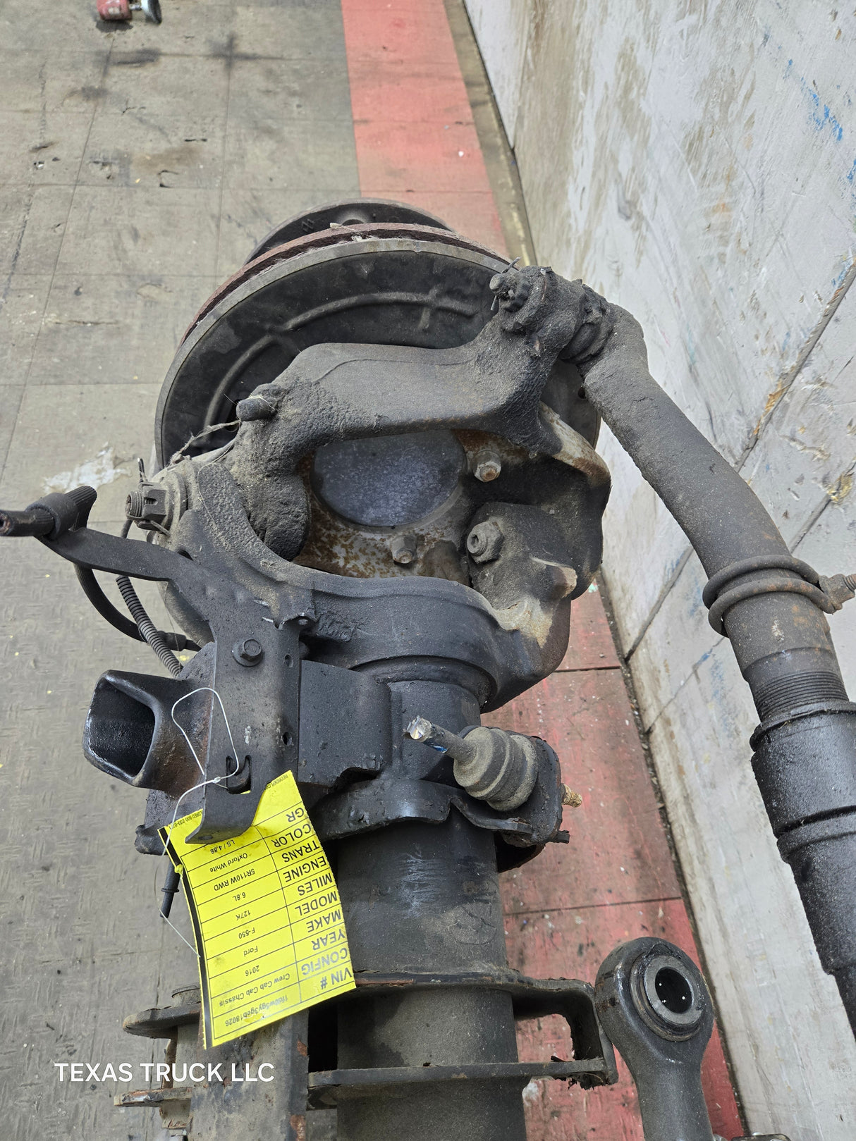 2005-2016 Ford Super Duty F450 F550 FRONT Axle 2wd
