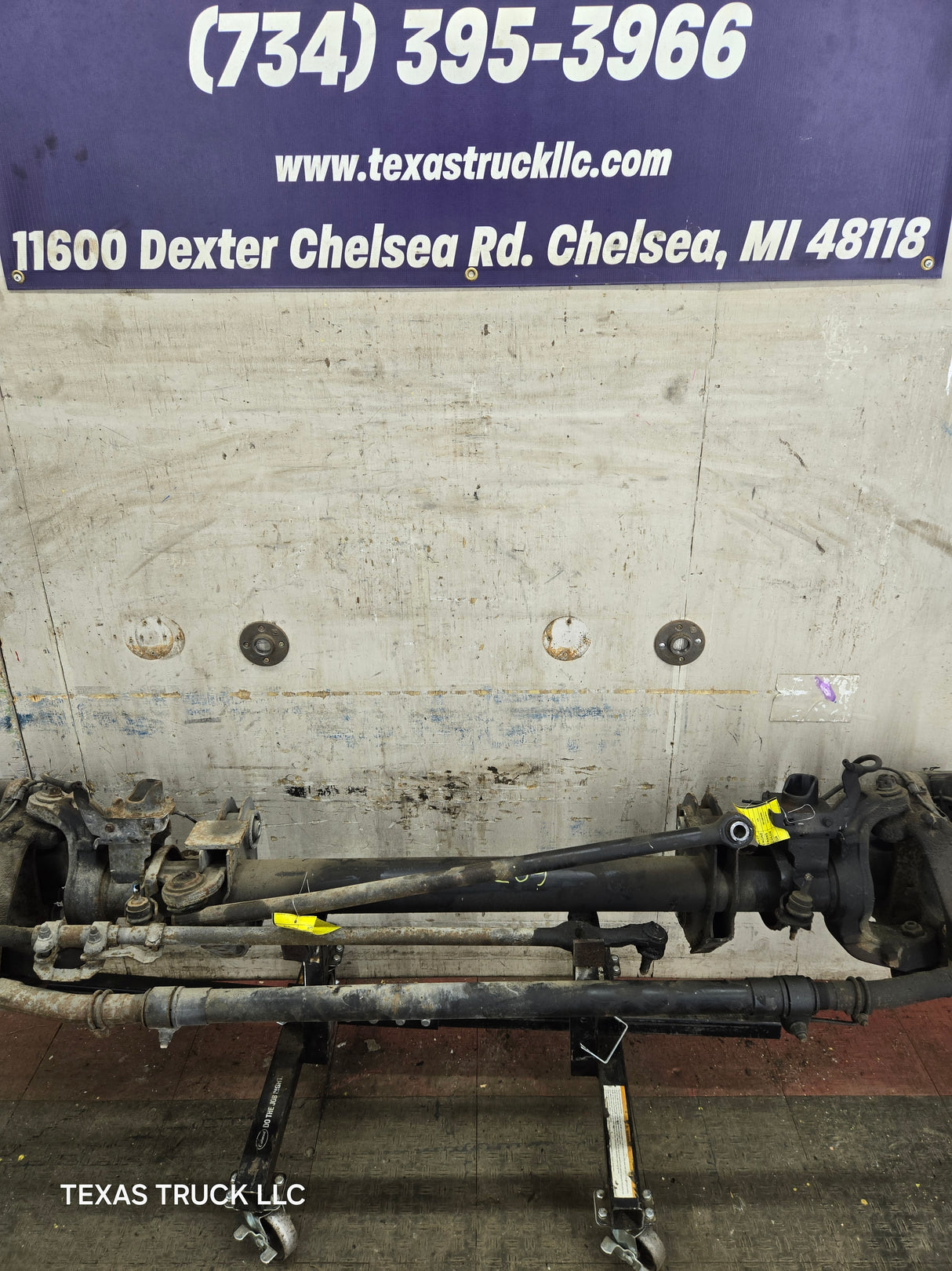 2005-2016 Ford Super Duty F450 F550 FRONT Axle 2wd