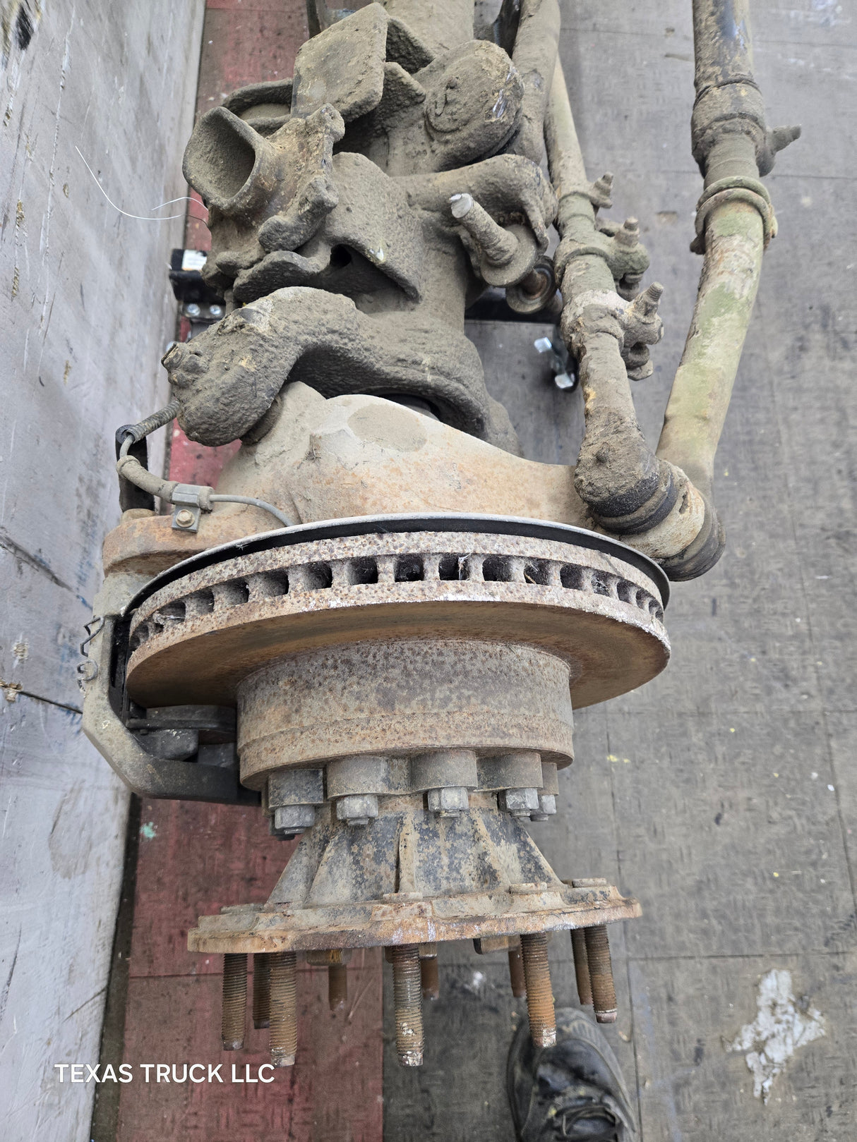 2005-2016 Ford F450 F550 Super Duty Front Axle 4.88 Gear Ratio DRW 10 Lug