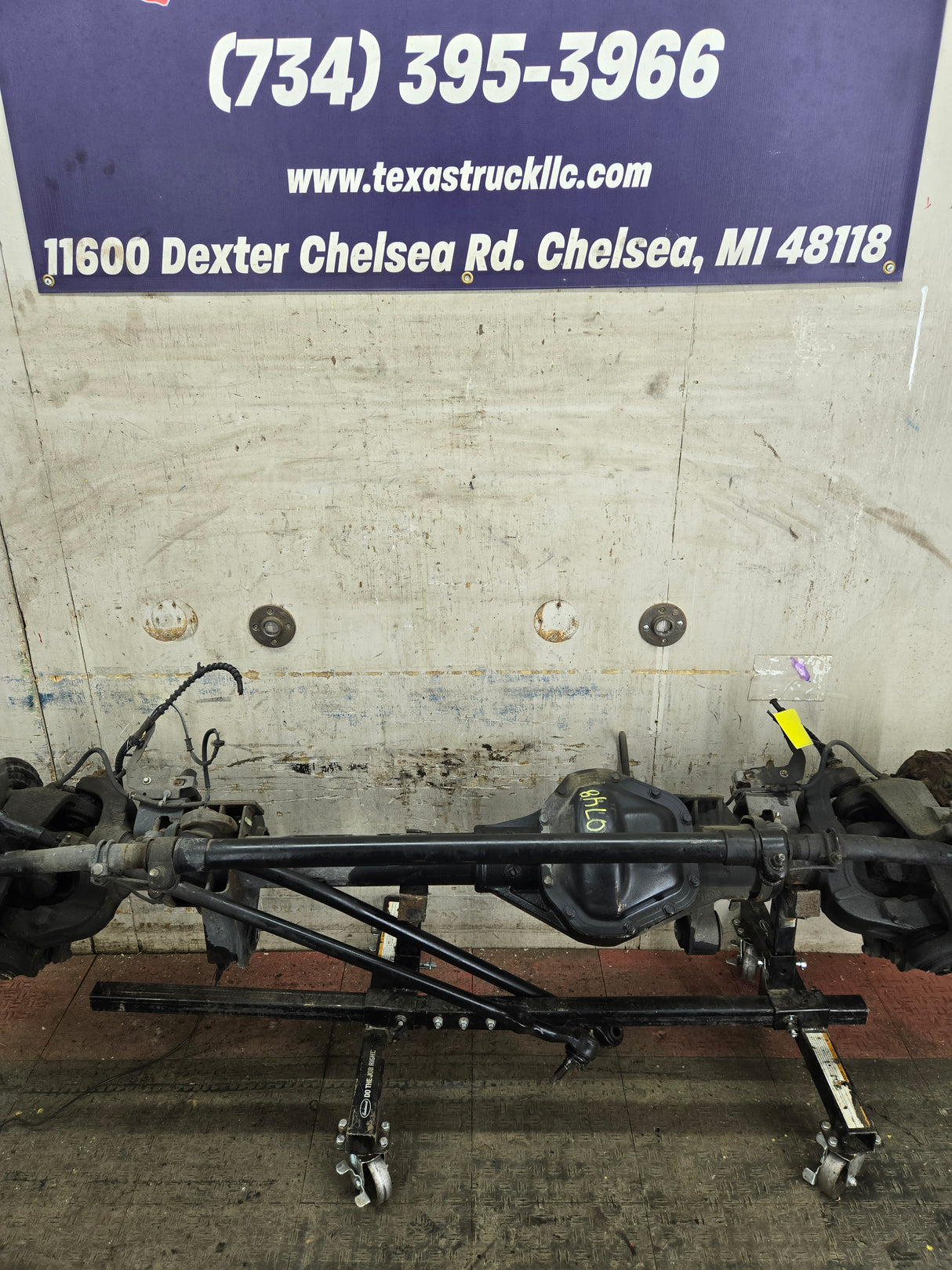 2017-2022 Ford F450 F550 Super Duty Front Axle 4.88 Gear Ratio DRW 189k miles