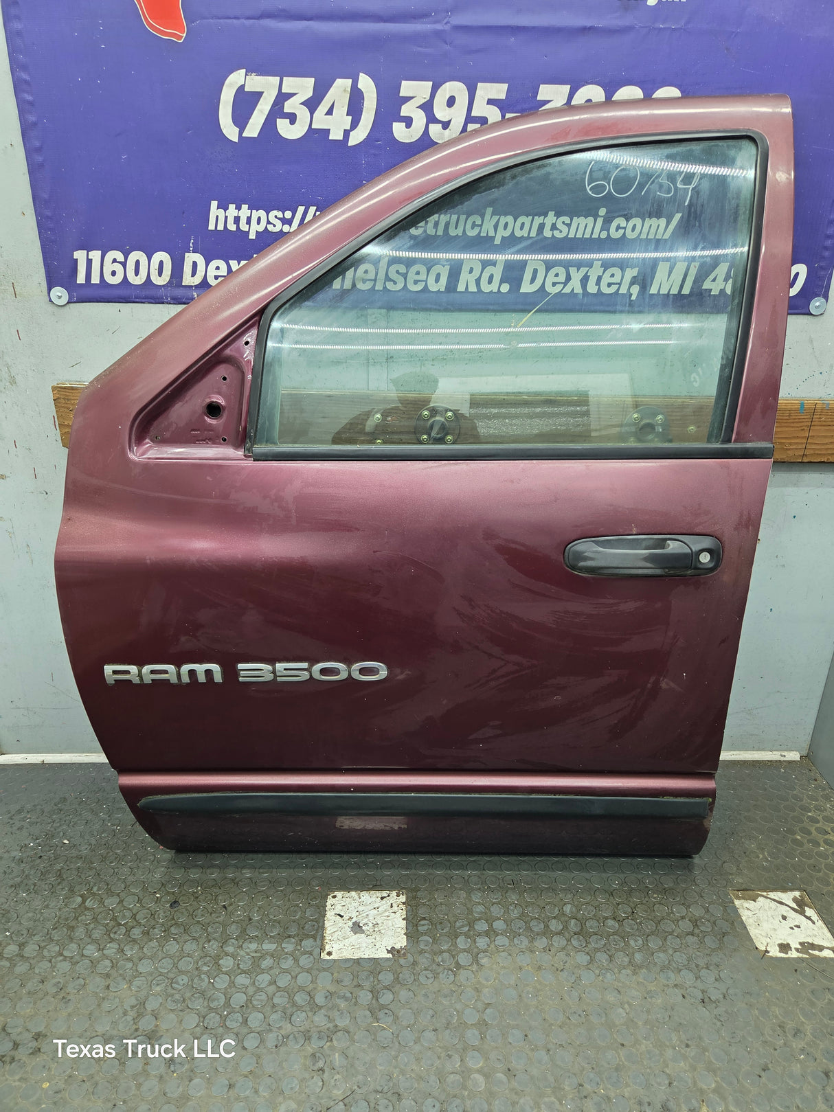 2003-2008 Dodge Ram 3rd Gen Driver Side Front Quad Cab Crew Cab Door 1500 2500 3500 4500 5500