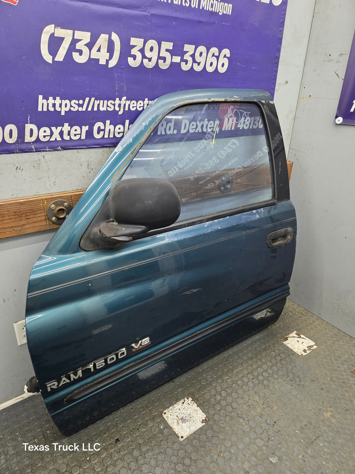 1994-2002 Dodge Ram 2nd Gen Quad Cab 4 Door Square Corner LH Driver Side Door