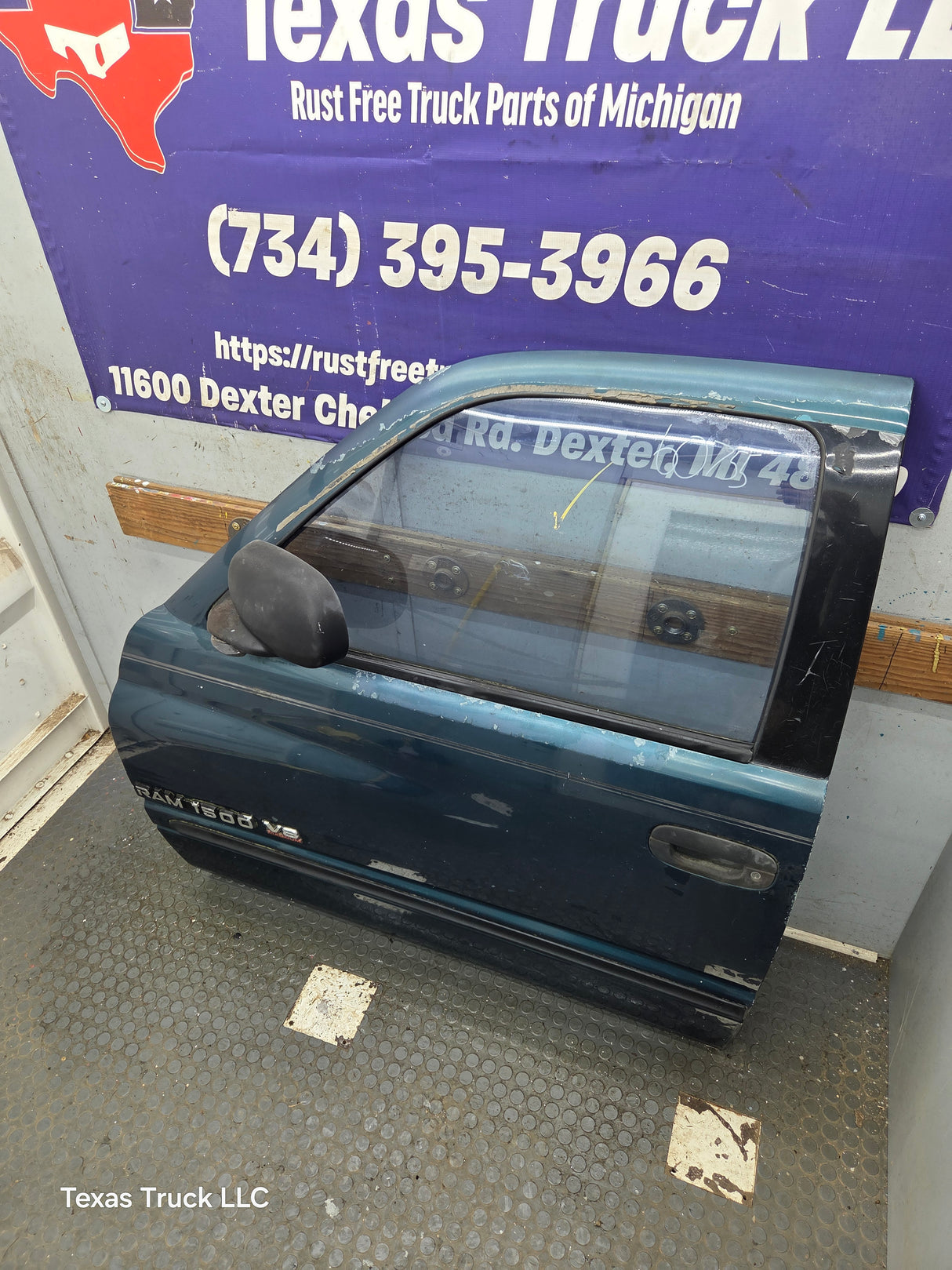 1994-2002 Dodge Ram 2nd Gen Quad Cab 4 Door Square Corner LH Driver Side Door
