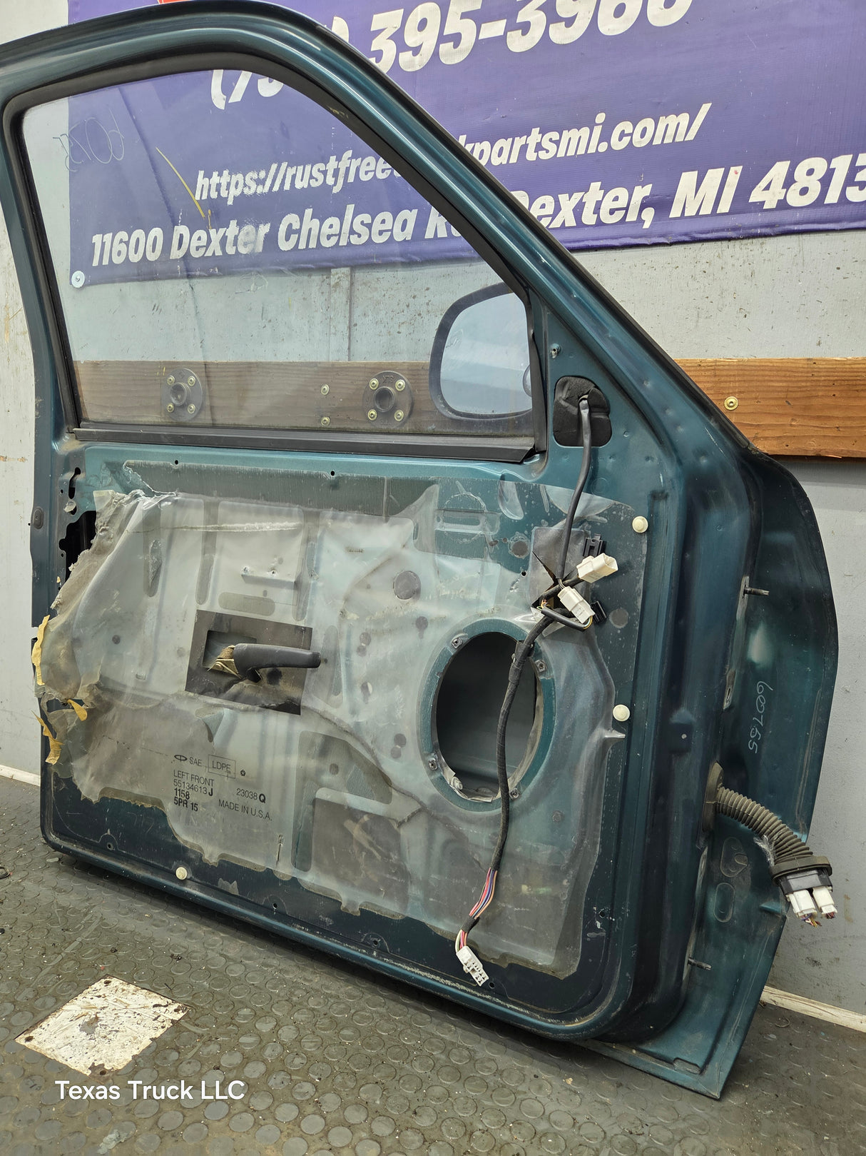 1994-2002 Dodge Ram 2nd Gen Quad Cab 4 Door Square Corner LH Driver Side Door