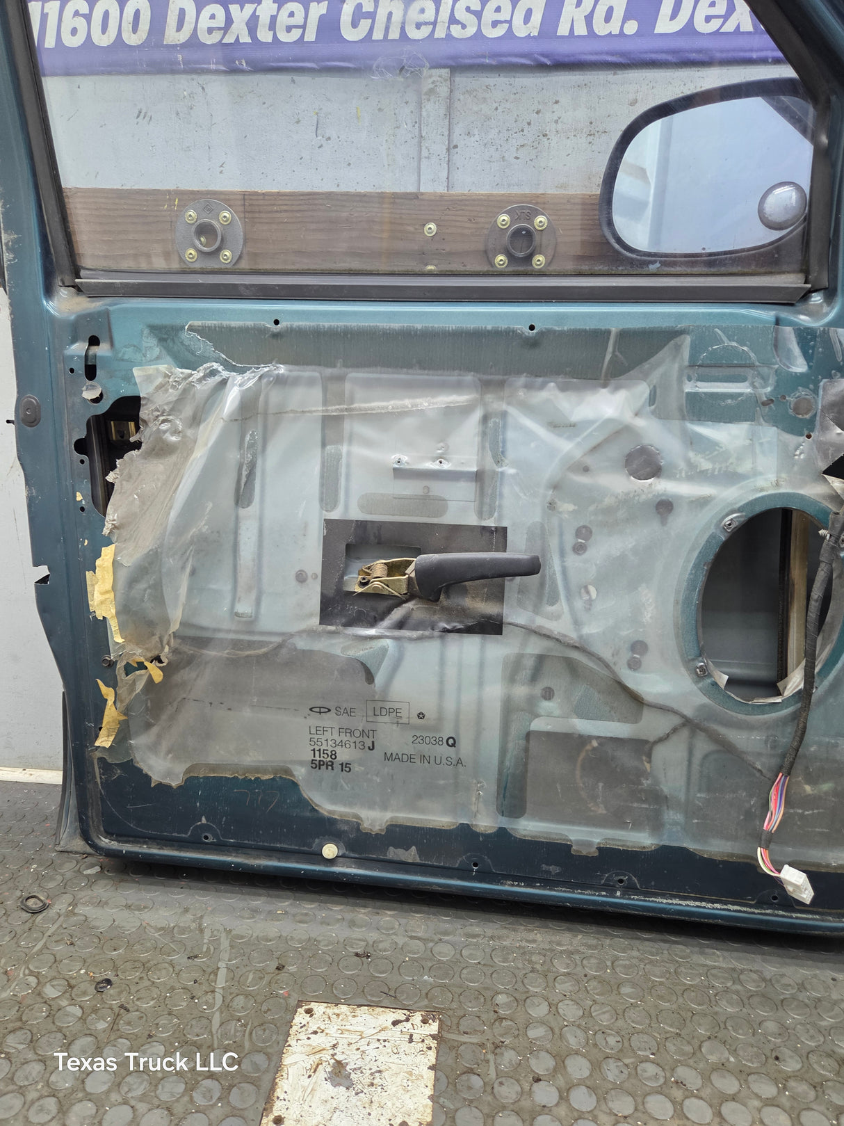 1994-2002 Dodge Ram 2nd Gen Quad Cab 4 Door Square Corner LH Driver Side Door