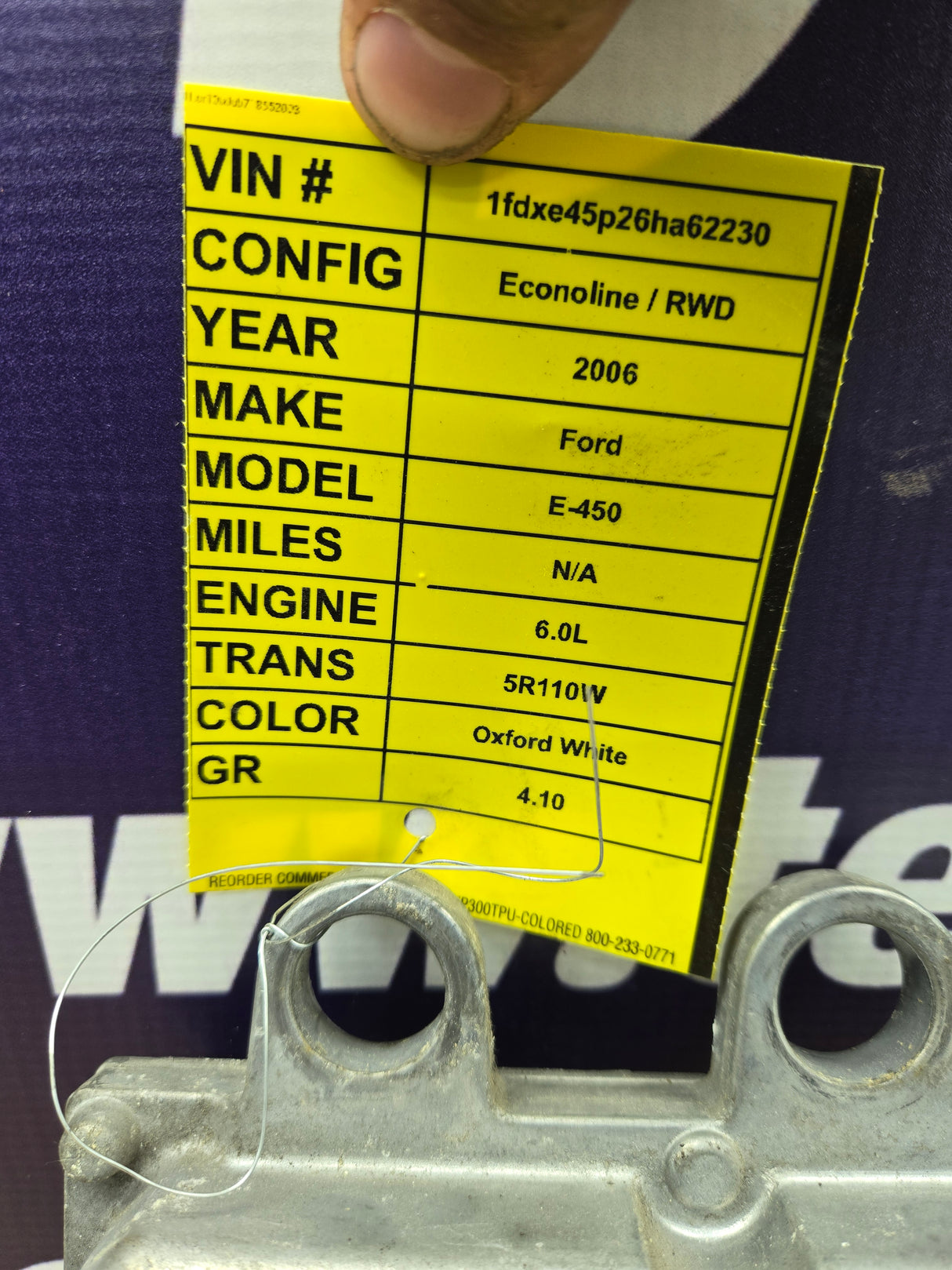 2003-3007 Ford E450 6.0L FICM