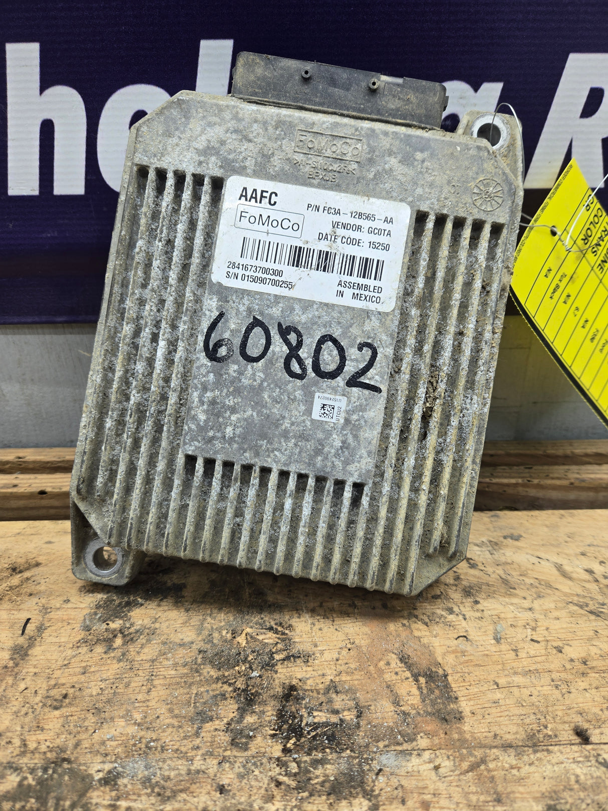 2015-2016 Ford F250 F350 6.7L TCM AAFC / FC3A-12B565-AA