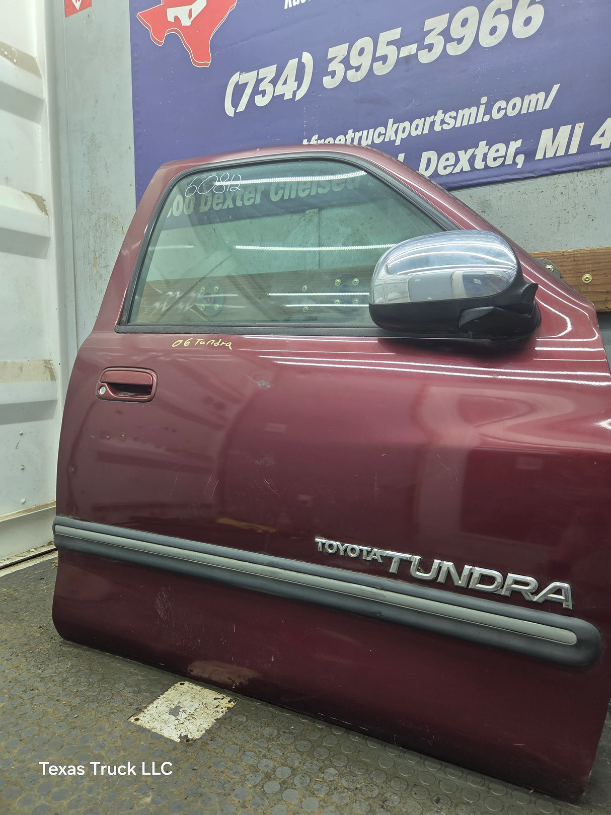 2000-2006 Toyota Tundra Front Right Hand Passenger Side 1st Gen Door