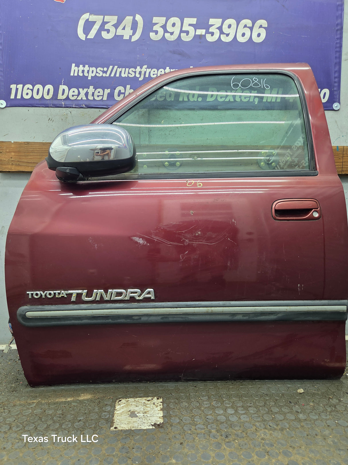 2000-2006 Toyota Tundra Front Left Hand Driver Side 1st Gen Door