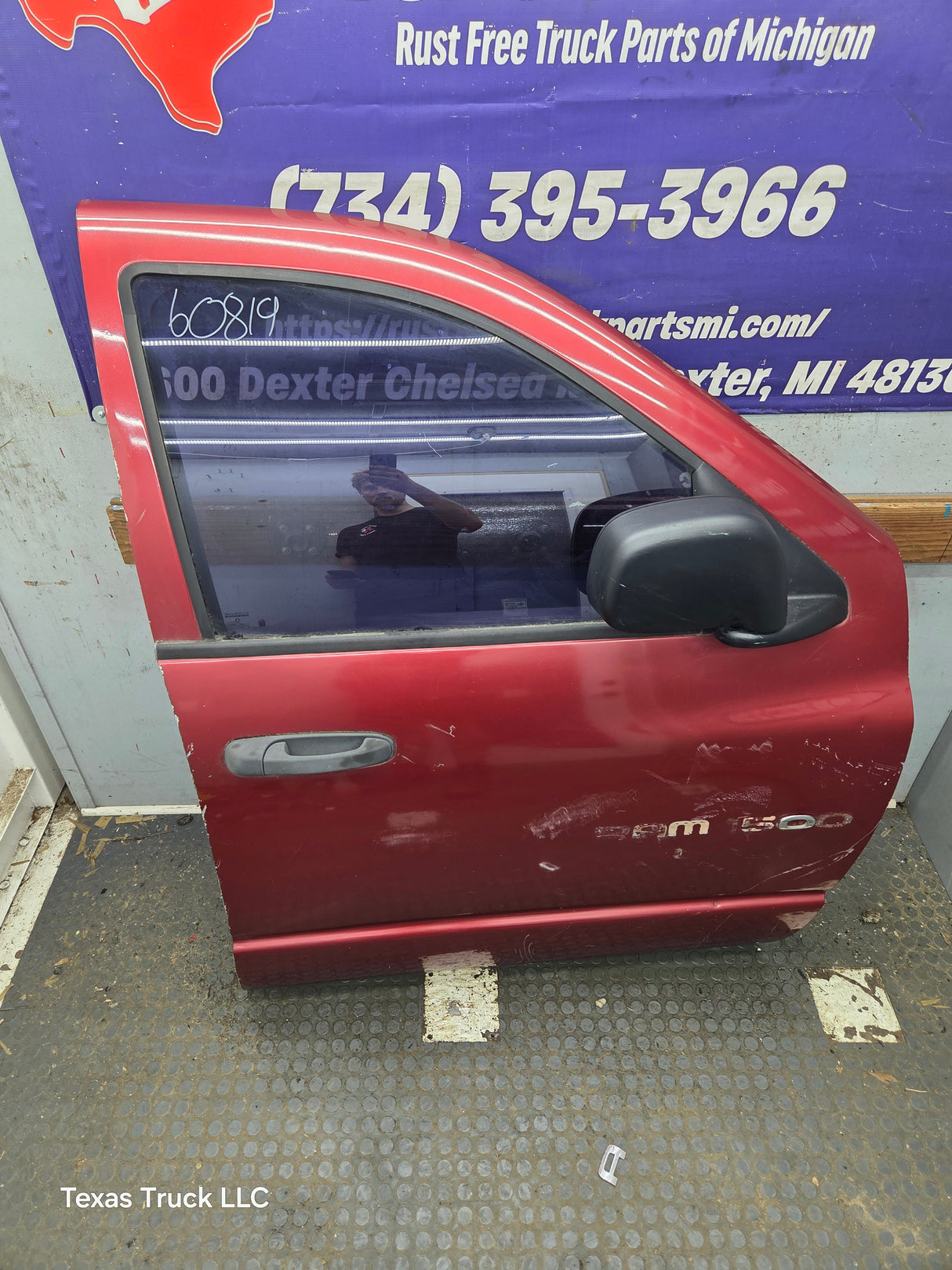 2003-2008 Dodge Ram 3rd Gen Passenger Side Front Quad Cab Crew Cab Door 1500 2500 3500 4500 5500
