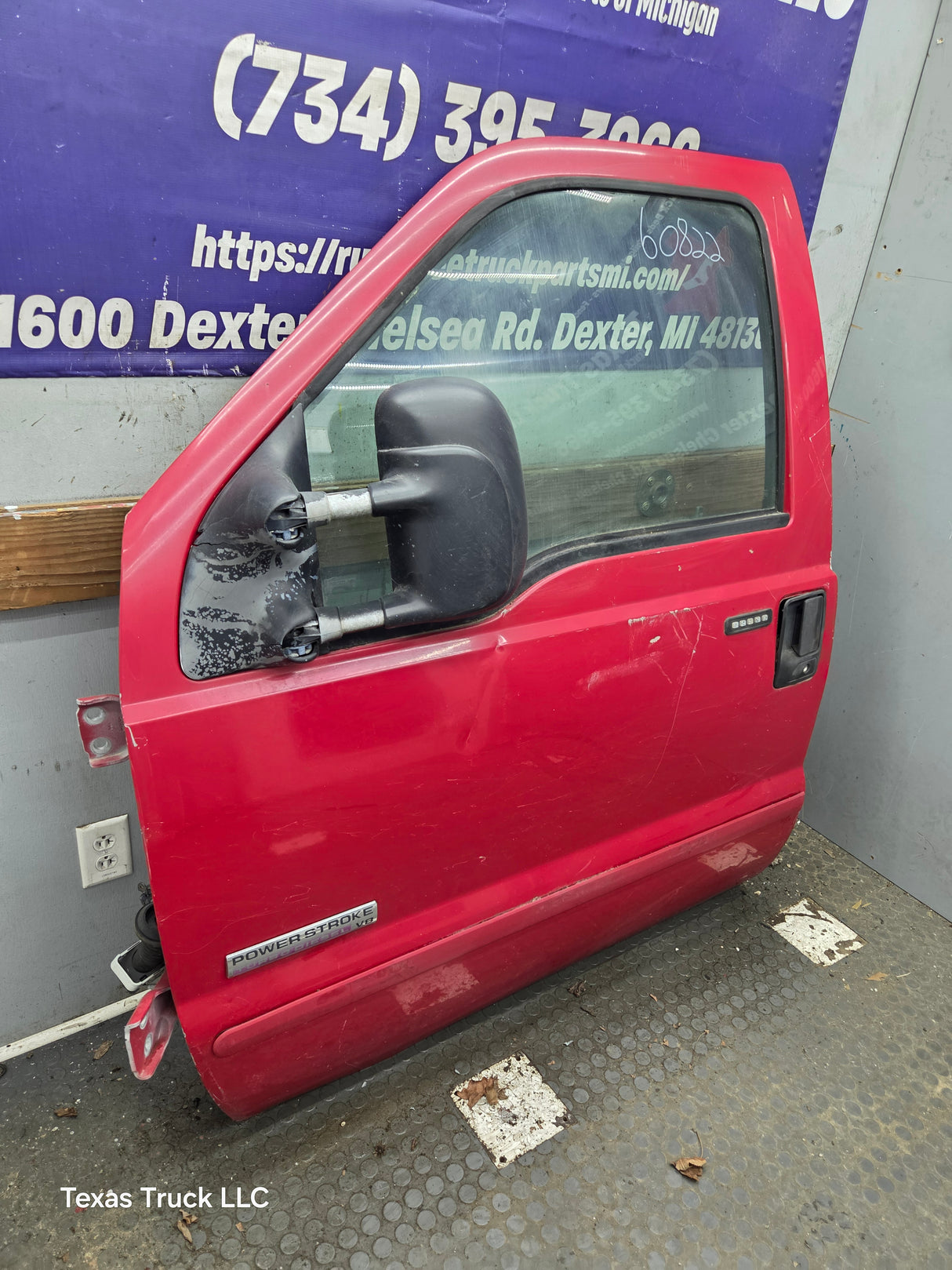 1999-2011 Ford Super Duty LH Driver Side Front Door F250 F350 F450 F550