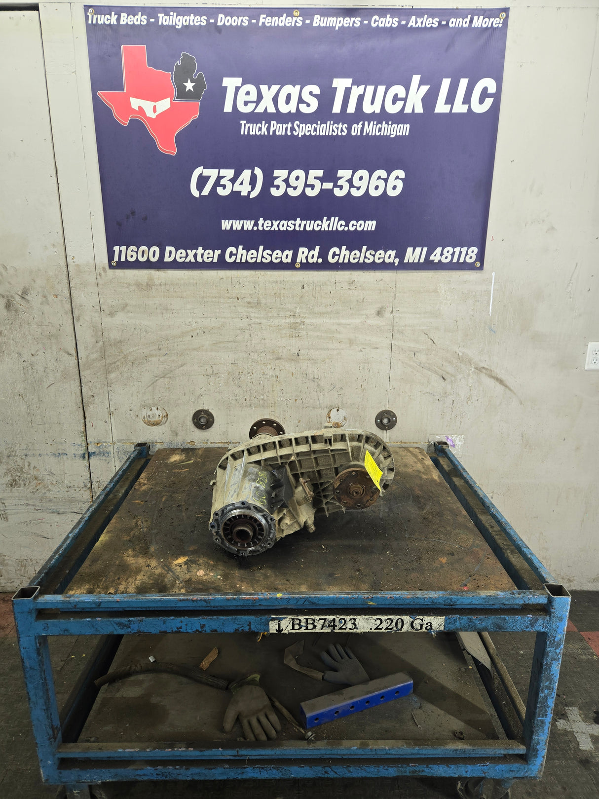 2003-2008 Ford ZF6 manual transmission Floor shift 271-F transfer case 122K MILES